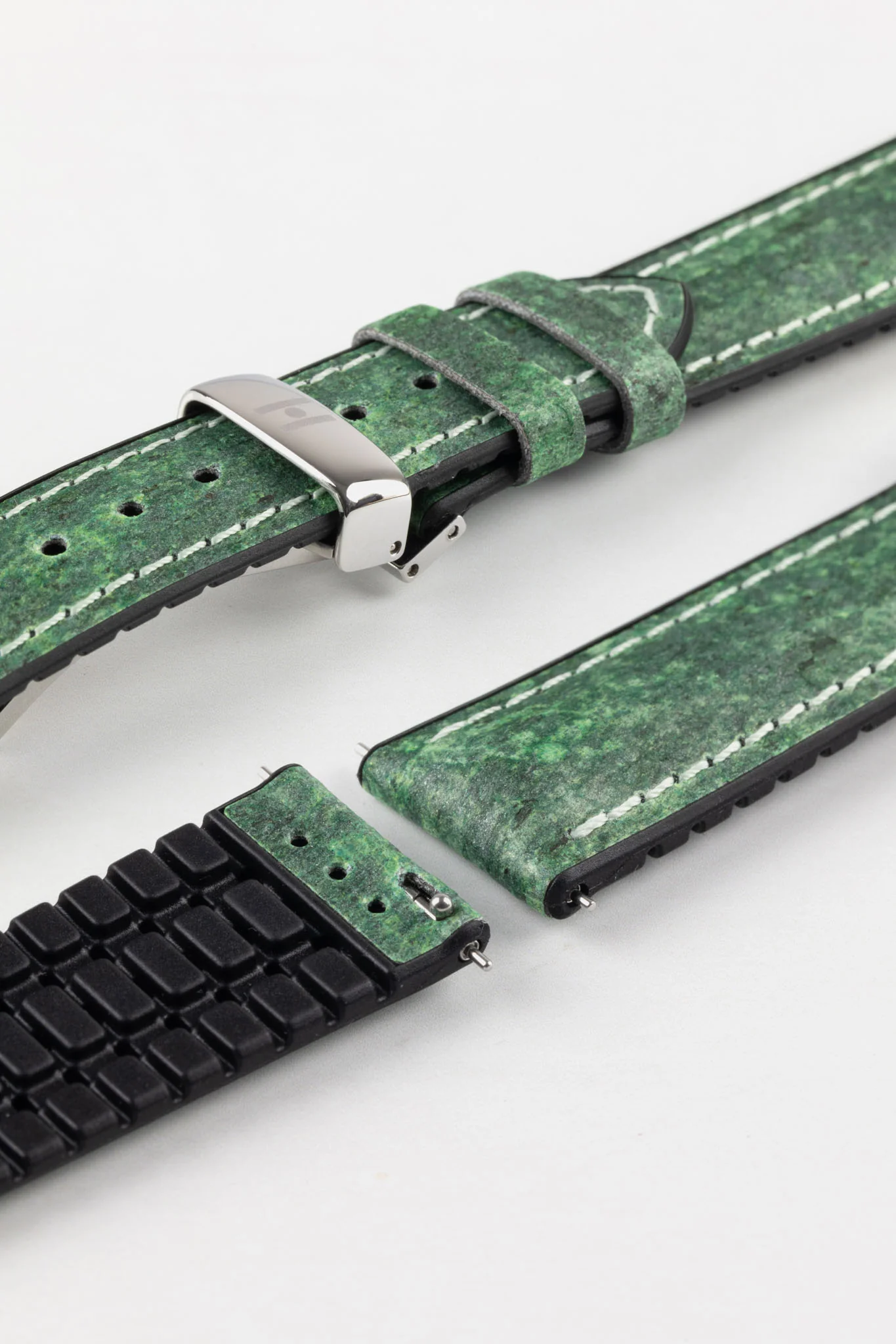 Hirsch STONE Performance Watch Strap - GREEN - Image 11