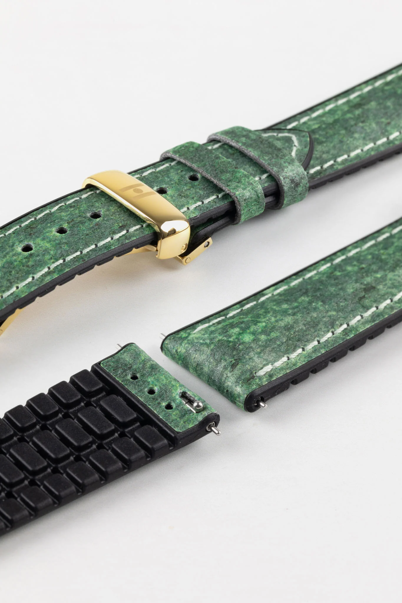 Hirsch STONE Performance Watch Strap - GREEN - Image 12