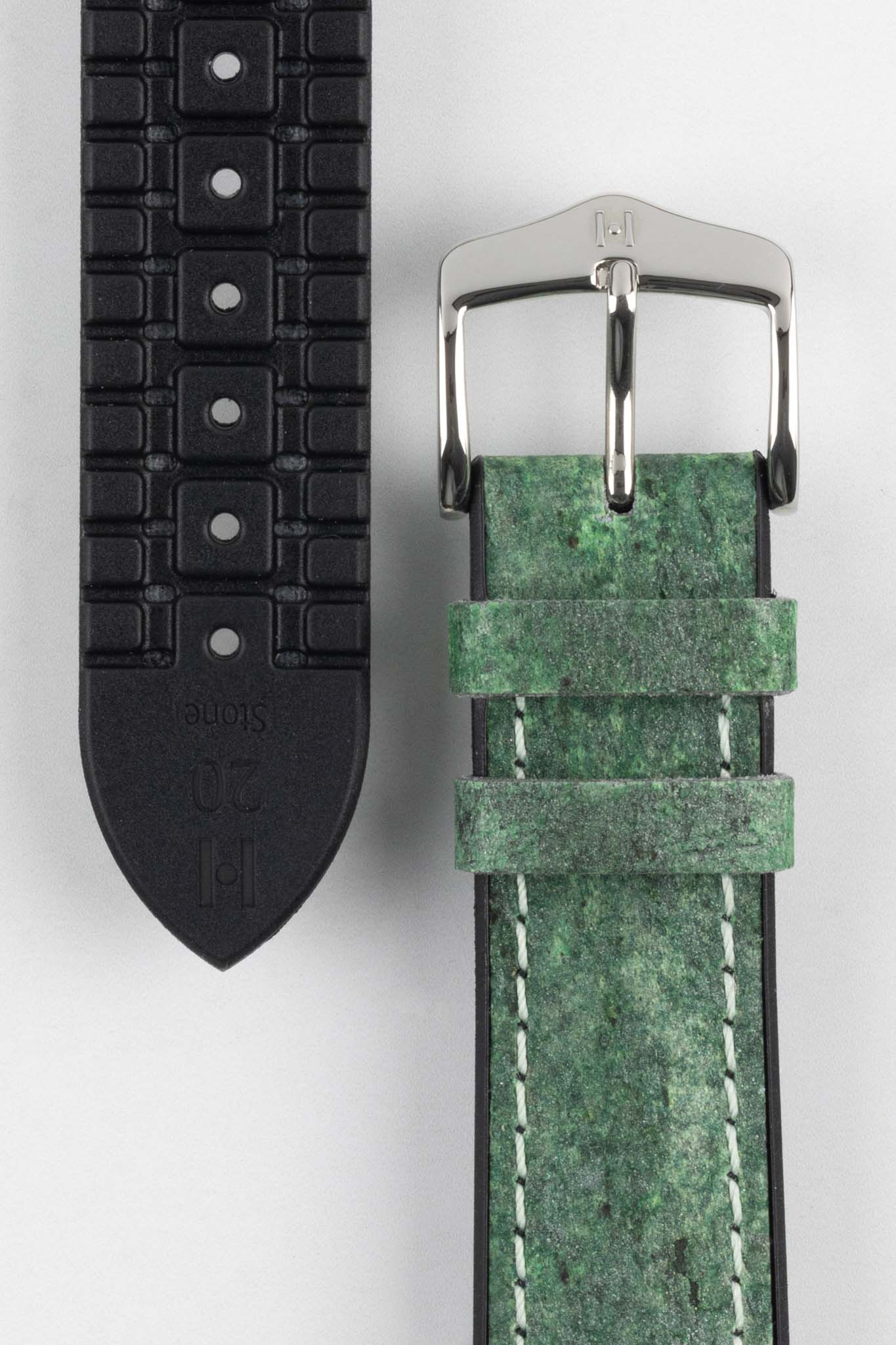 Hirsch STONE Performance Watch Strap - GREEN - Image 3