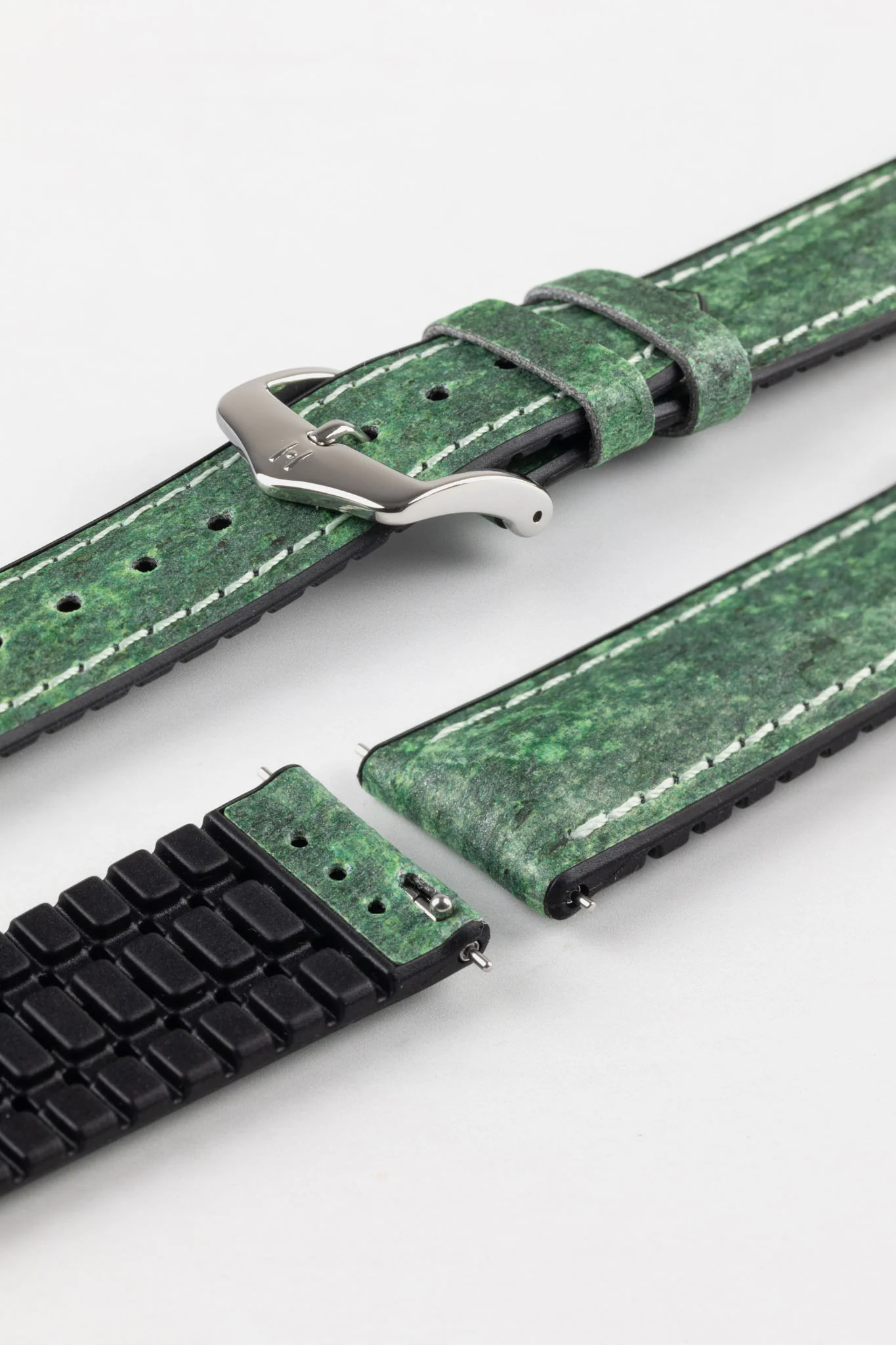 Hirsch STONE Performance Watch Strap - GREEN - Image 7