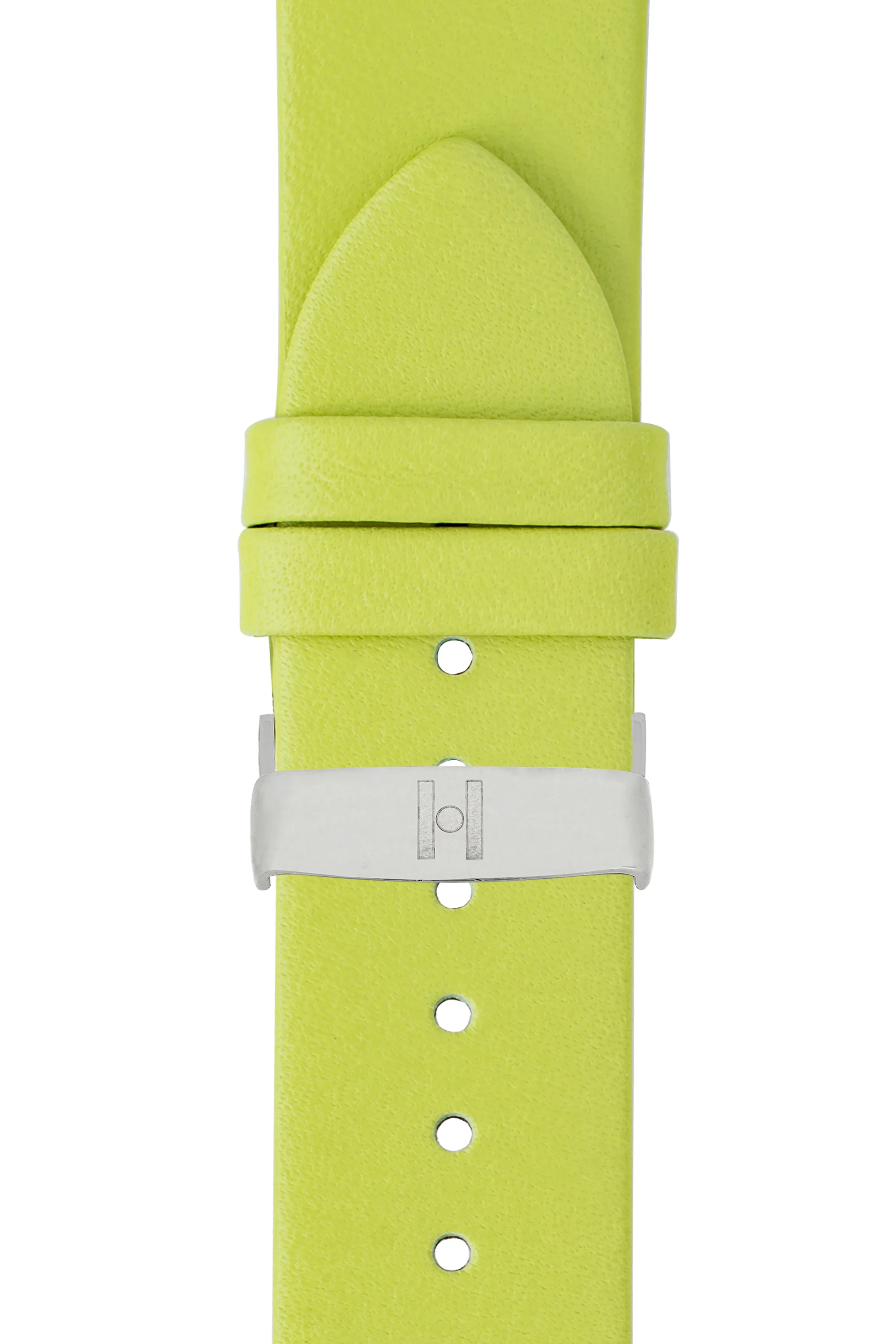 Hirsch VIAZZA Ladies Leather Quick-Release Watch Strap in GREEN - Image 9