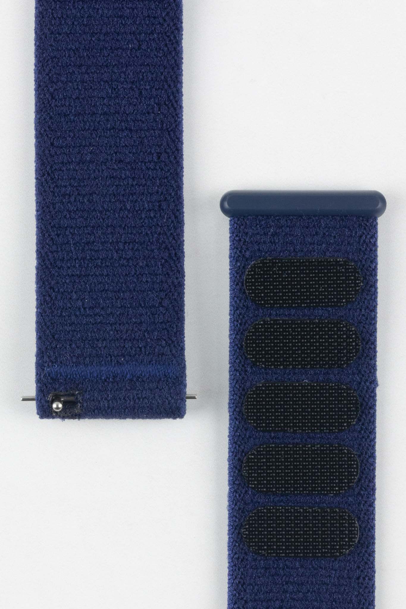 Hirsch VOCEM Fabric Watch Strap in BLUE - Image 3
