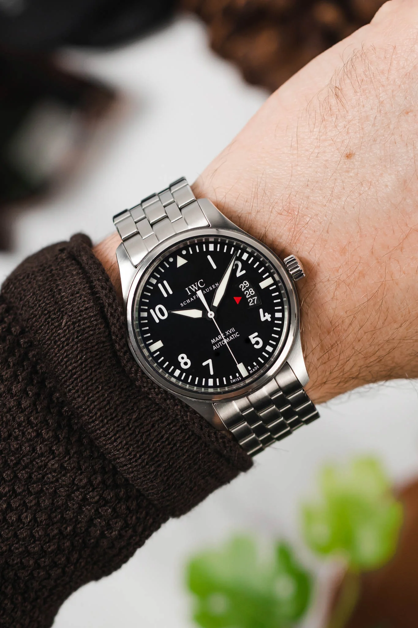 IWC Pilot's Watch Mark XVII - Black Dial - Image 2