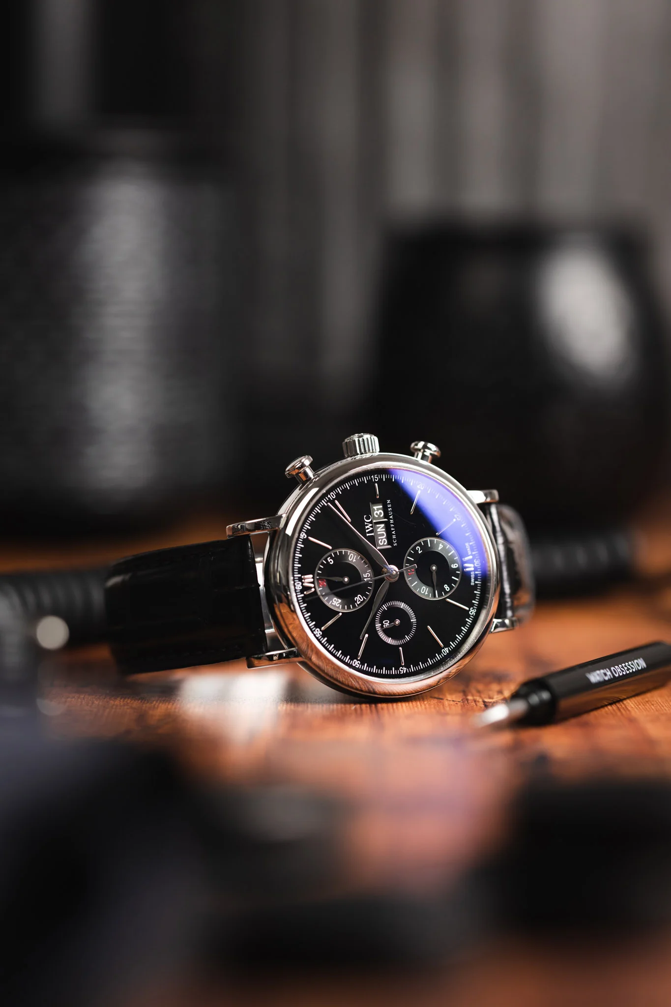 IWC IW391006 Portofino 42mm - Black - Image 4