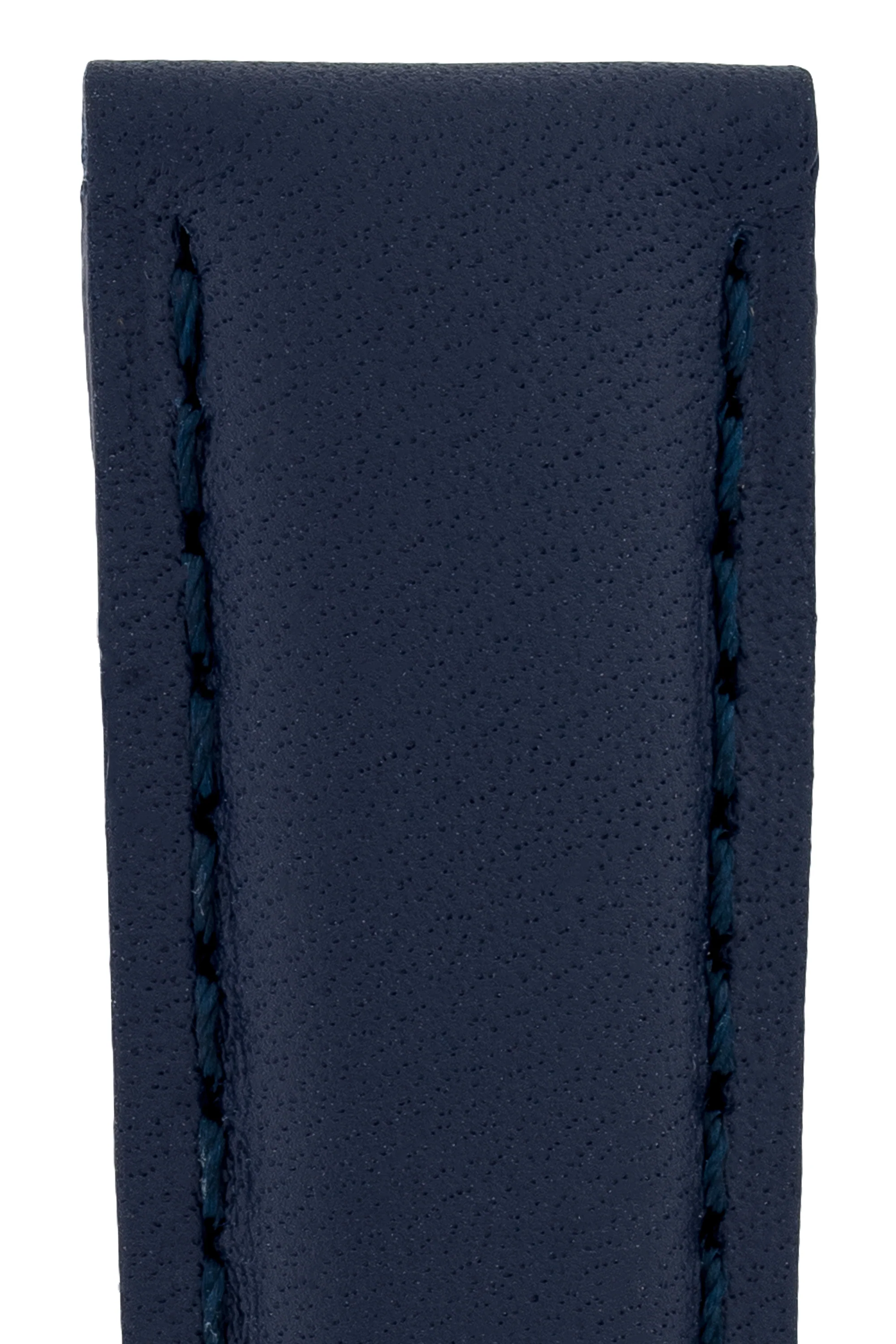IWC-Style Calf Leather Watch Strap in BLUE - Image 2