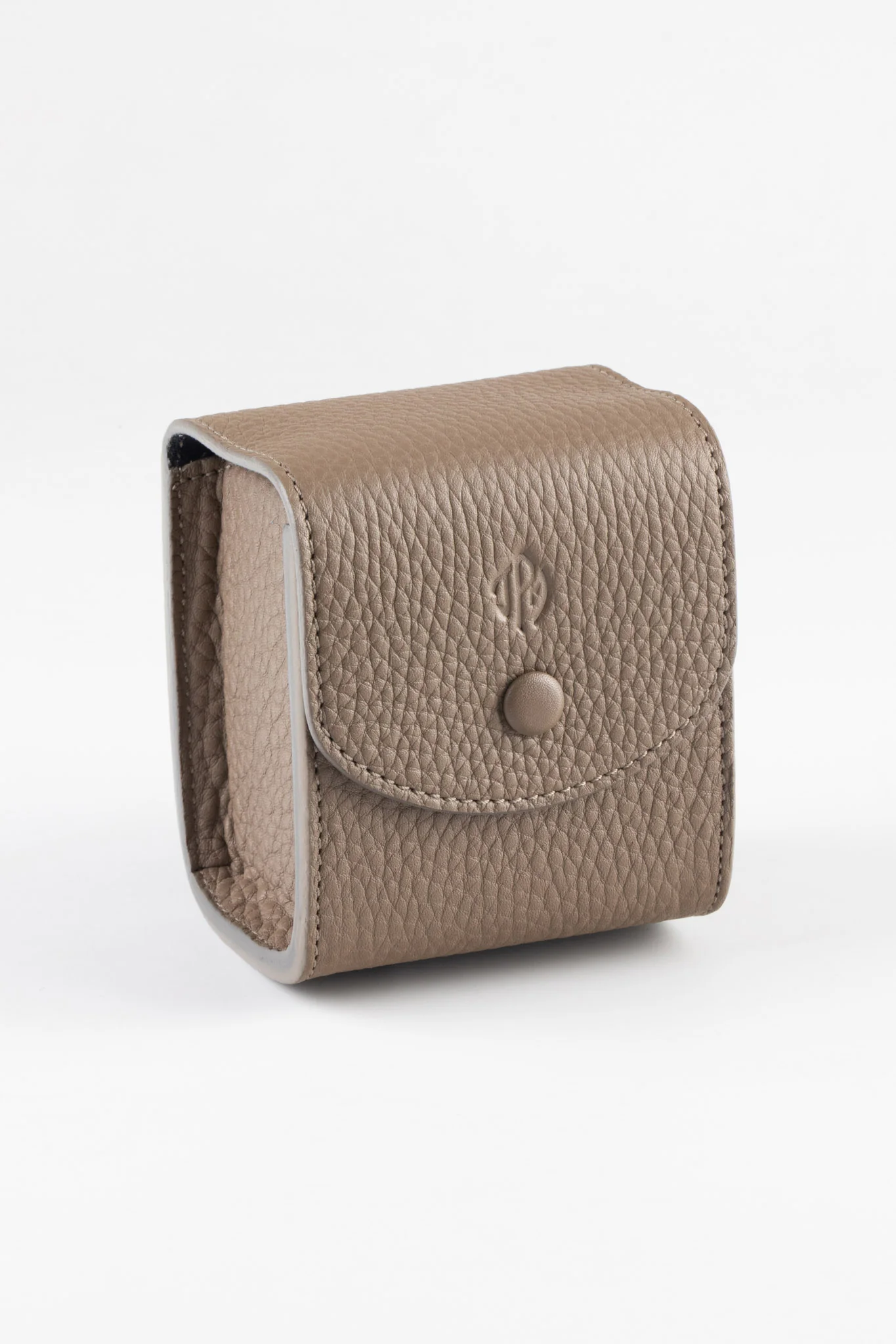JPM Cubo Single Watch Travel Case in TAUPE - Image 5