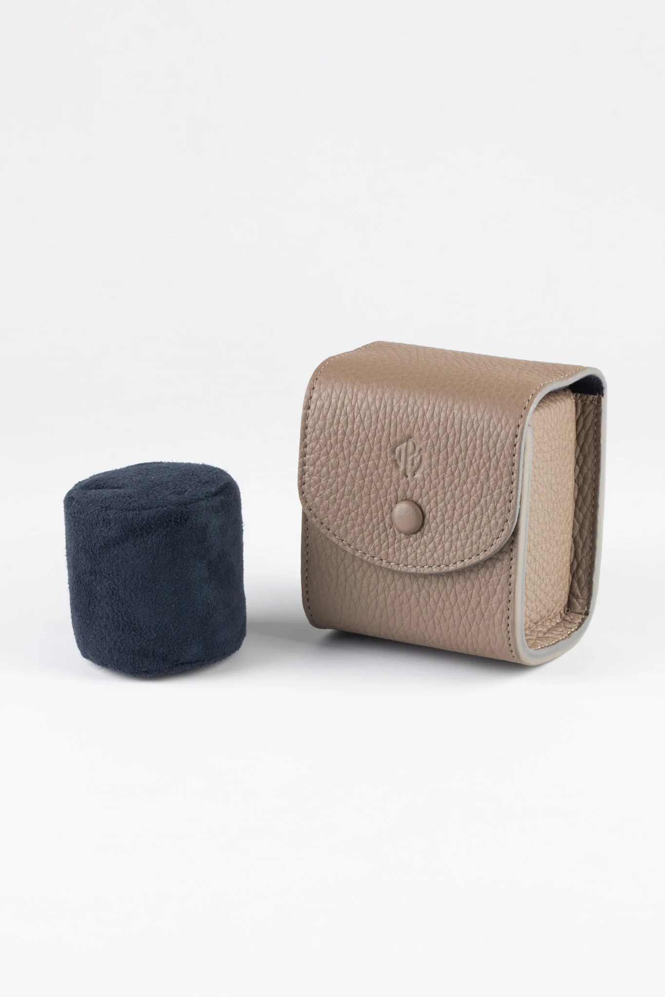JPM Cubo Single Watch Travel Case in TAUPE - Image 7