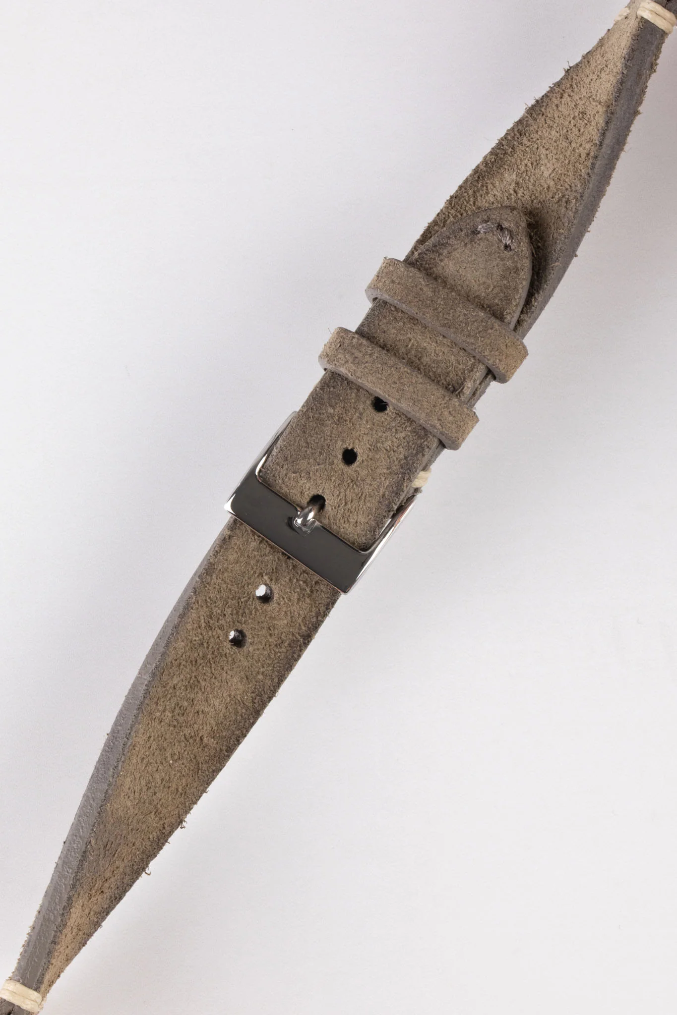 JPM Italian Distressed Tasso Leather Watch Strap in SAND - Image 5