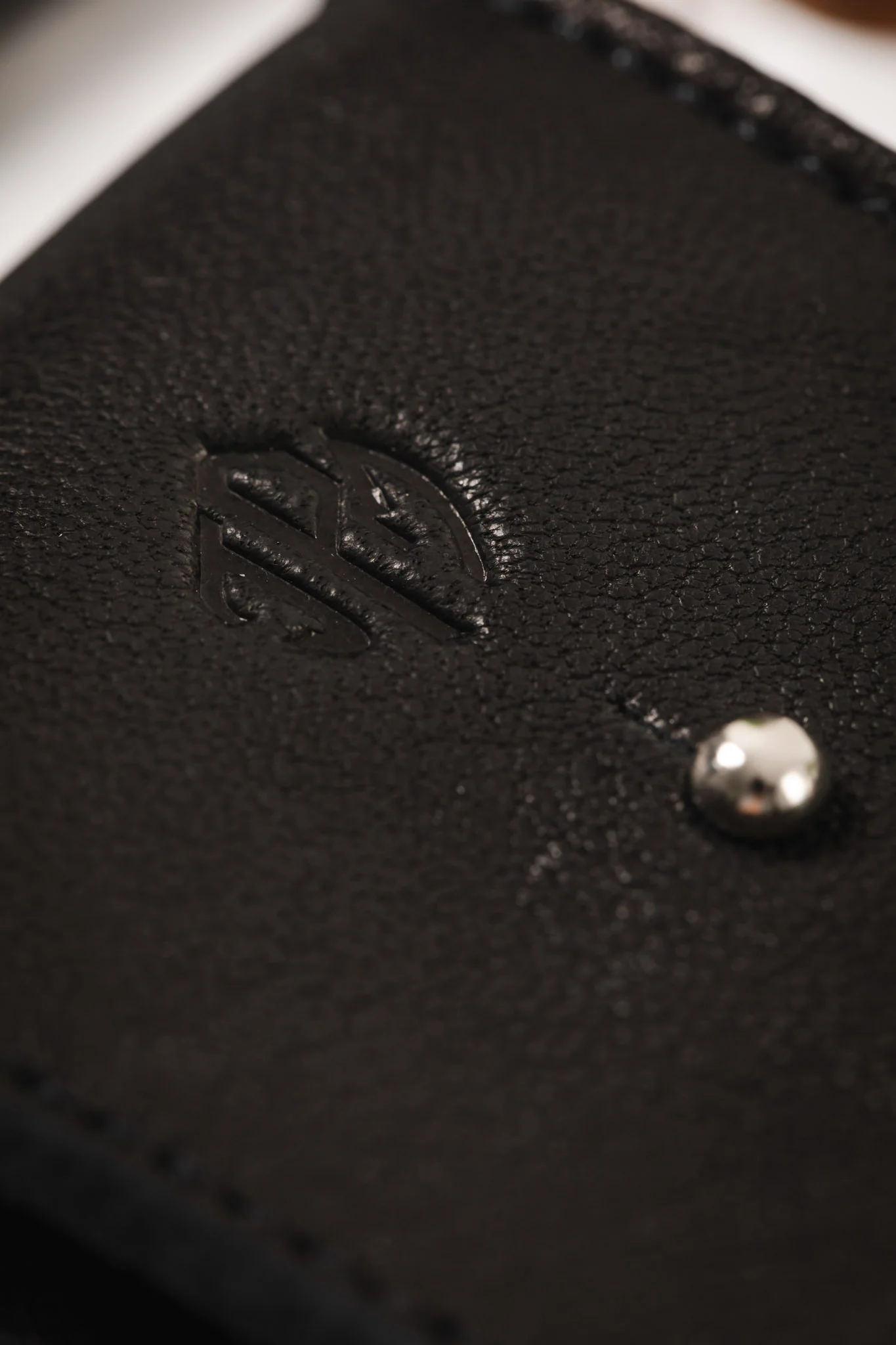 JPM Single Watch Leather Travel Pouch in BLACK - Image 8