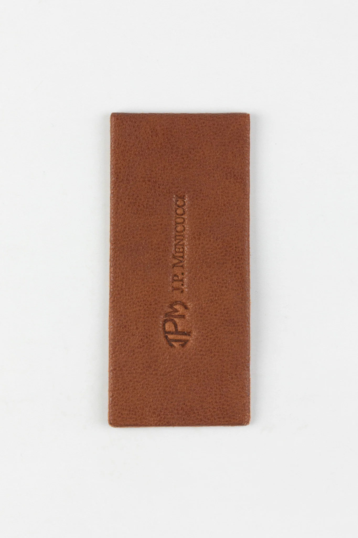 JPM Single Watch Leather Travel Pouch in Tan - Image 3