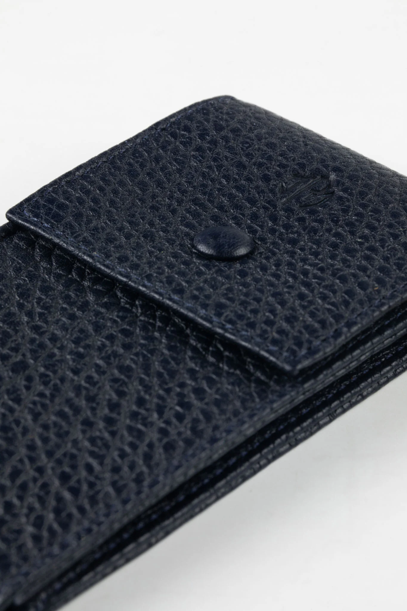 JPM Luxe Leather Watch Pouch in BLUE - Image 7