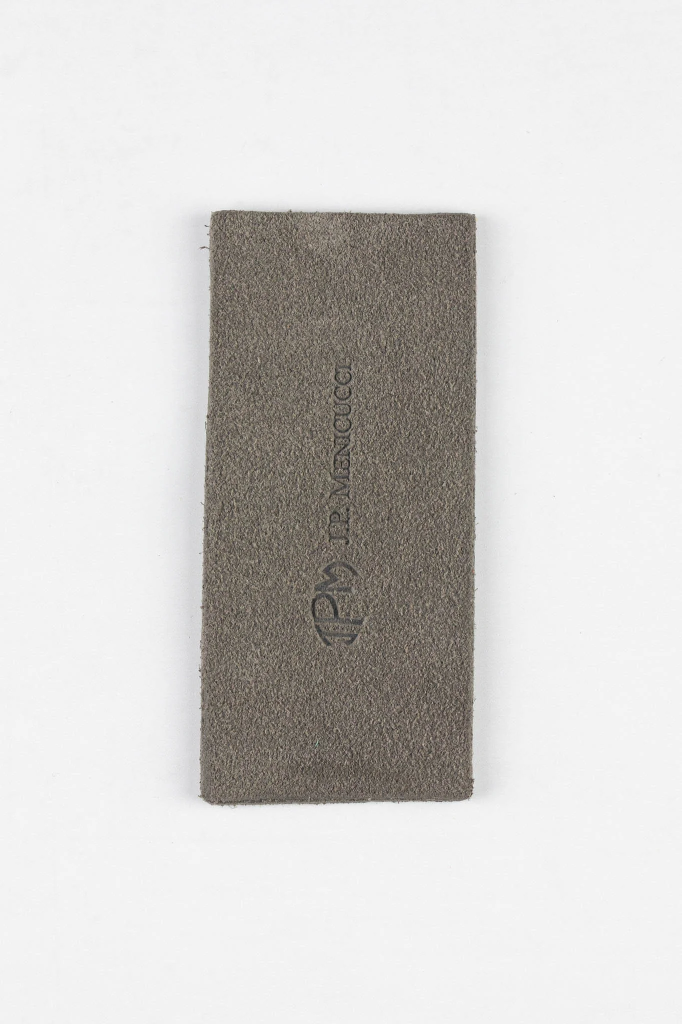 JPM Single Watch Vintage Suede Travel Pouch in SPACE GREY - Image 3