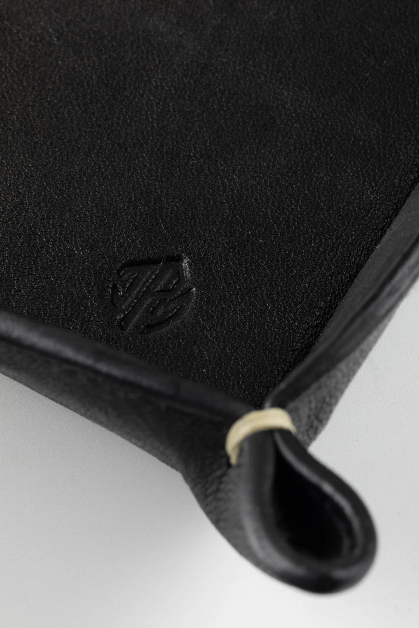 JPM Small Leather Valet Tray in BLACK - Image 3