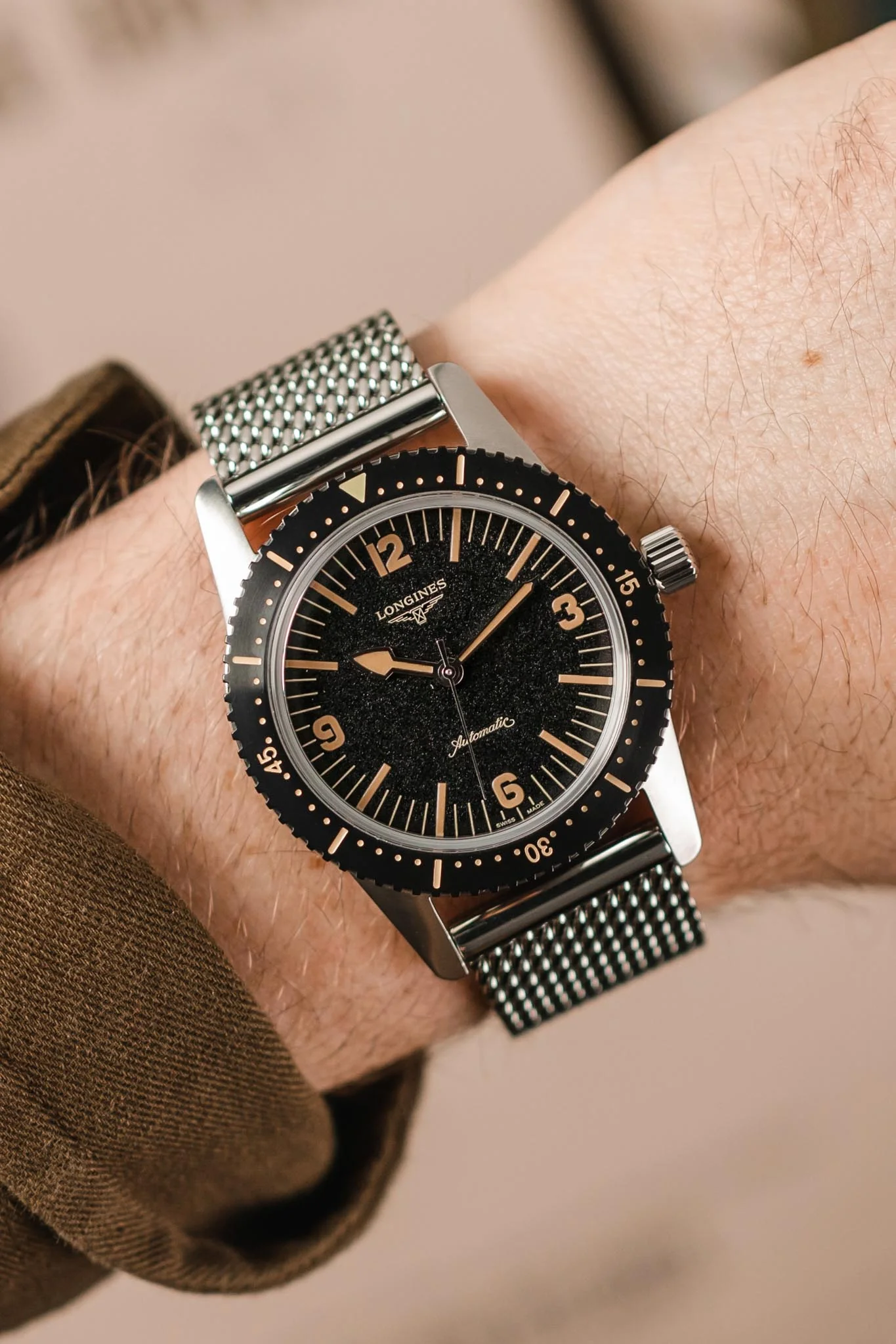 LONGINES Heritage Skin Diver 42mm - Black - Image 2