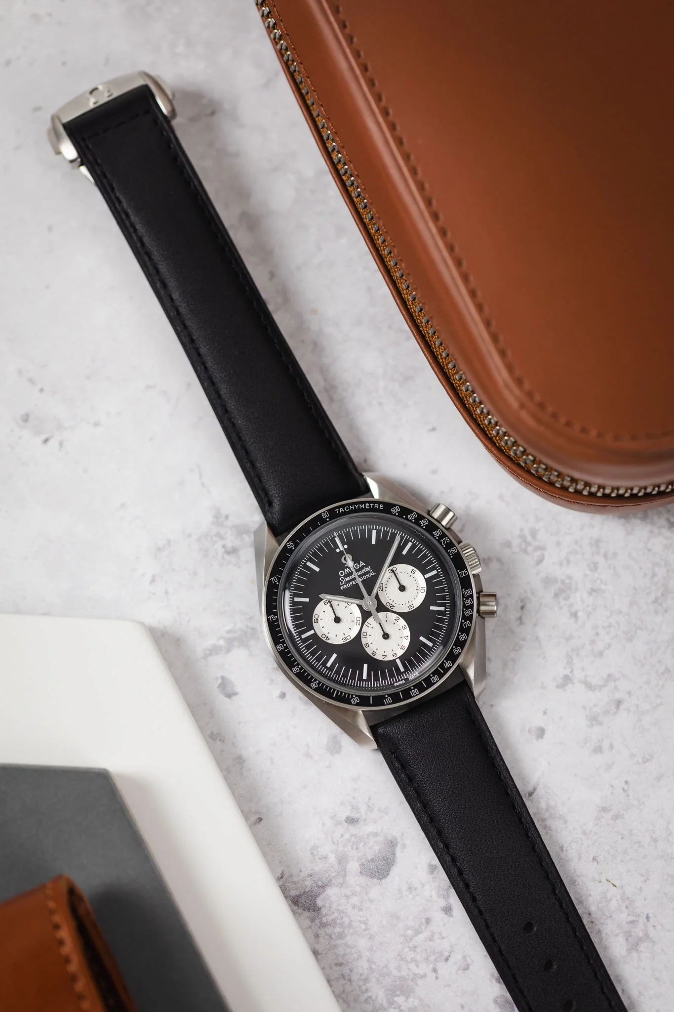 Lunar Deployment Baranil Watch Strap in Black - Image 7