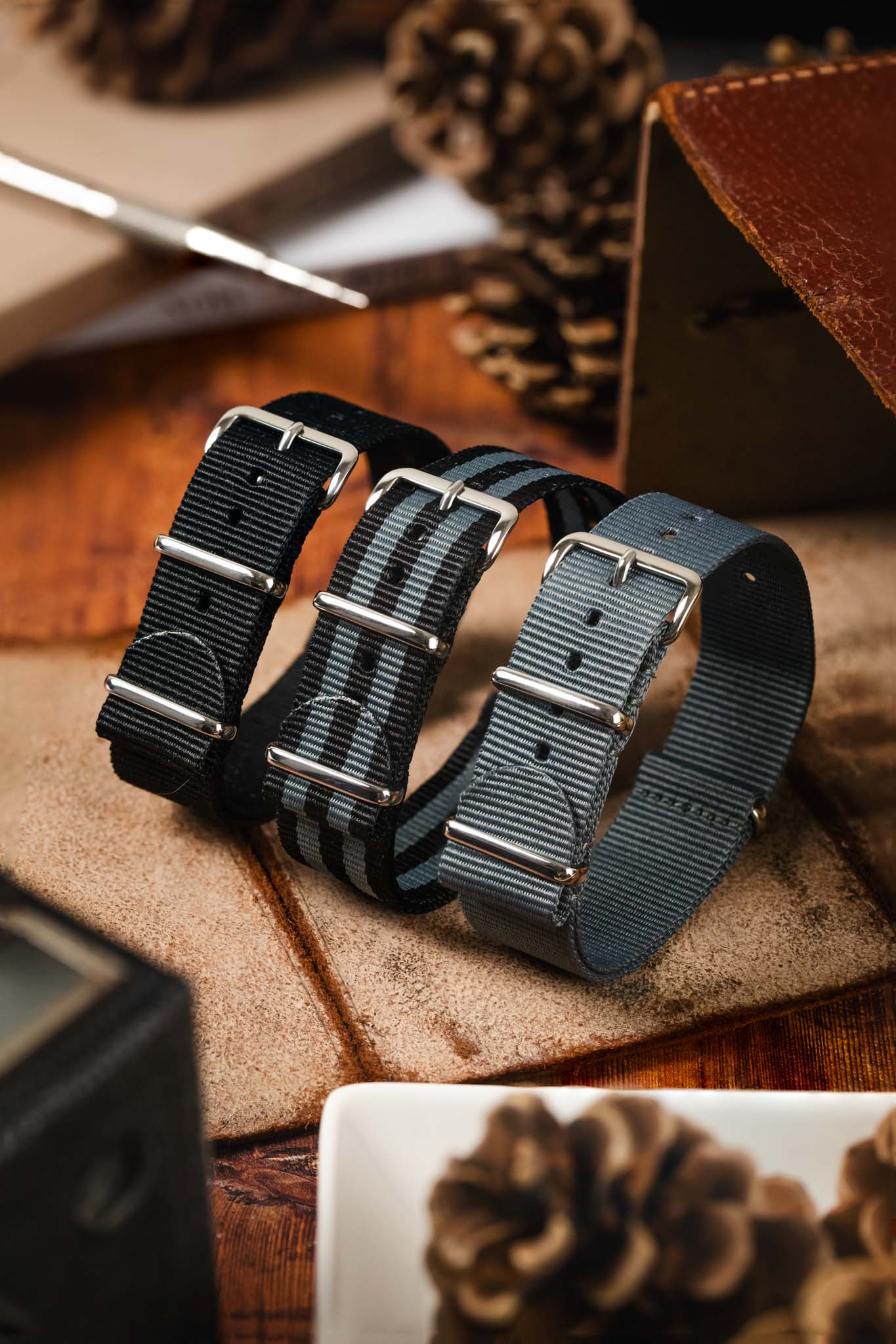 Monotone Nylon Watch Strap Bundle - Image 2