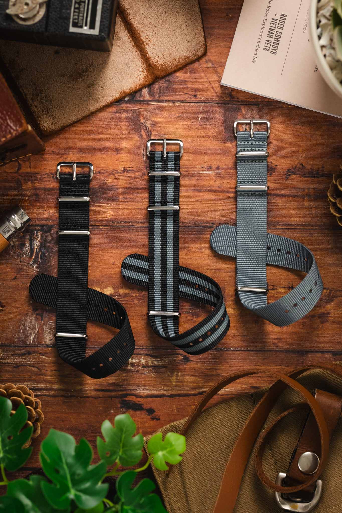 Monotone Nylon Watch Strap Bundle - Image 3