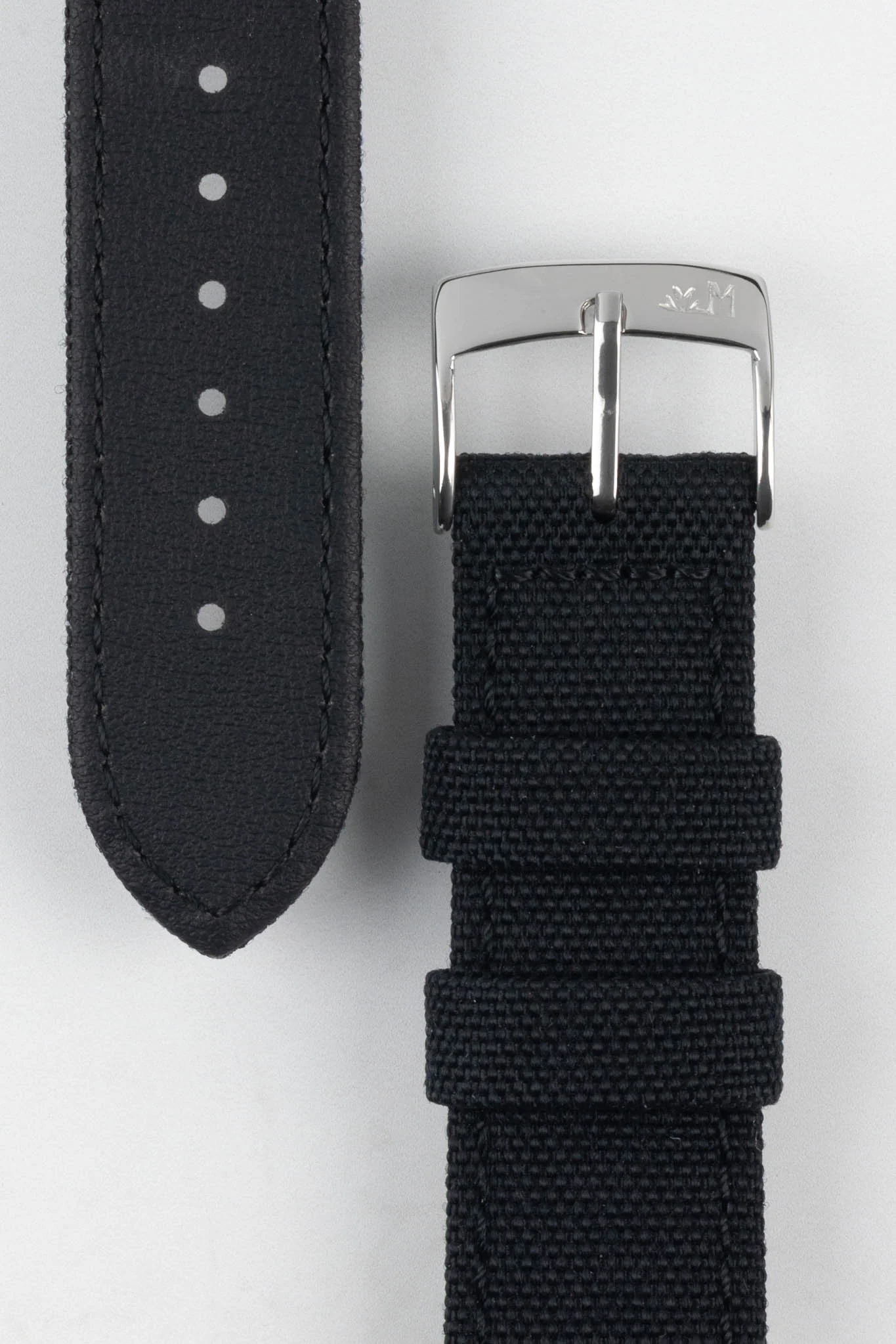 Morellato CORDURA 2 Water-Resistant Fabric Watch Strap in BLACK - Image 3