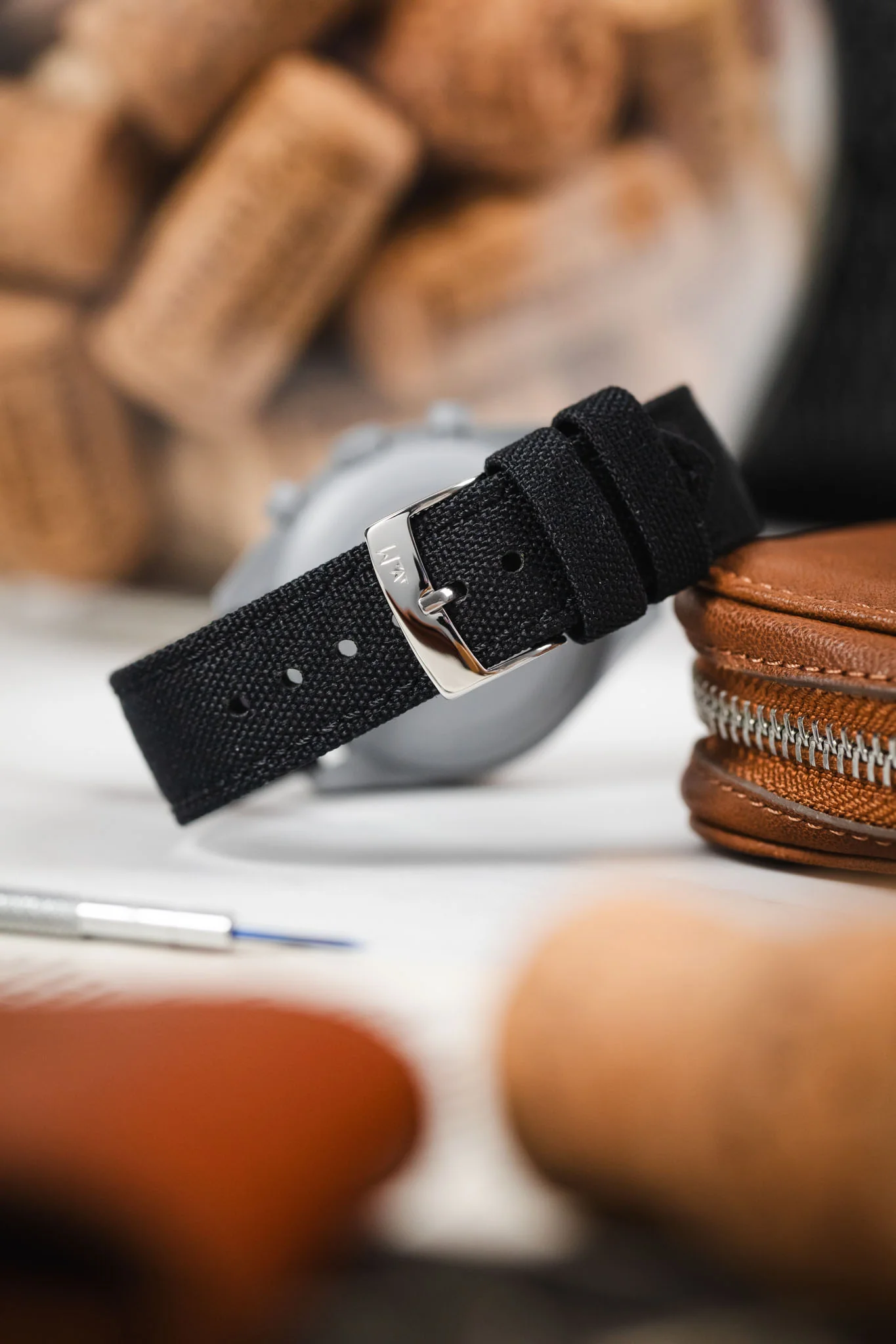 Morellato CORDURA 2 Water-Resistant Fabric Watch Strap in BLACK - Image 6