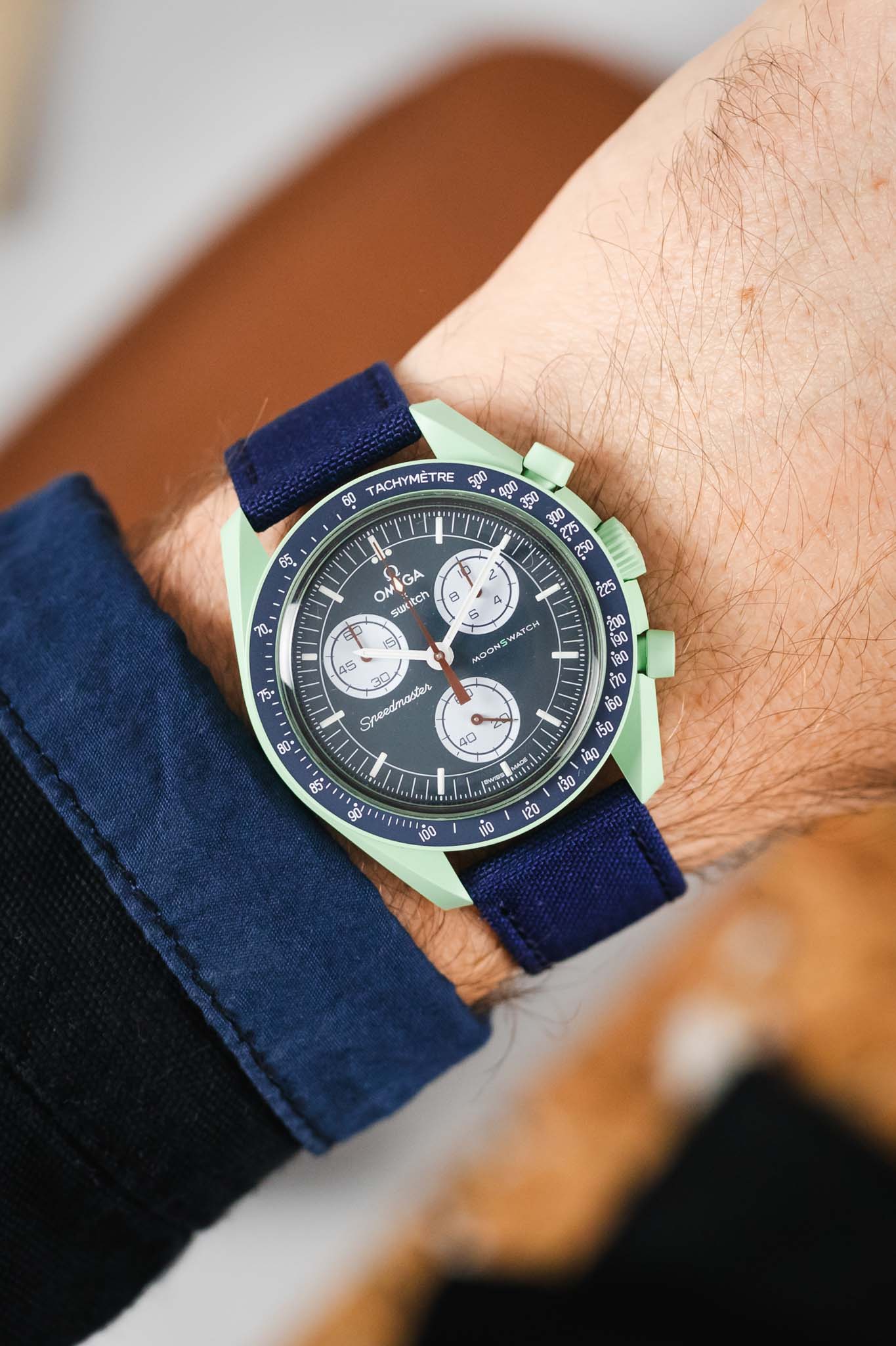 Morellato CORDURA 2 Water-Resistant Fabric Watch Strap in BLUE - Image 2