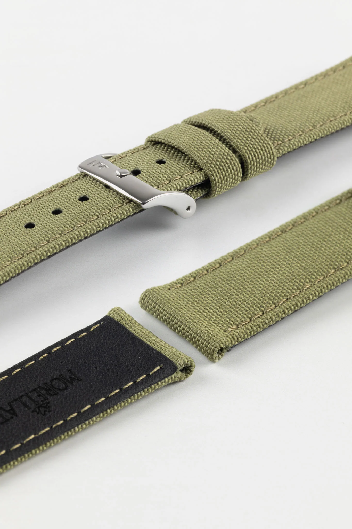 Morellato CORDURA 2 Water-Resistant Fabric Watch Strap in GREEN - Image 7