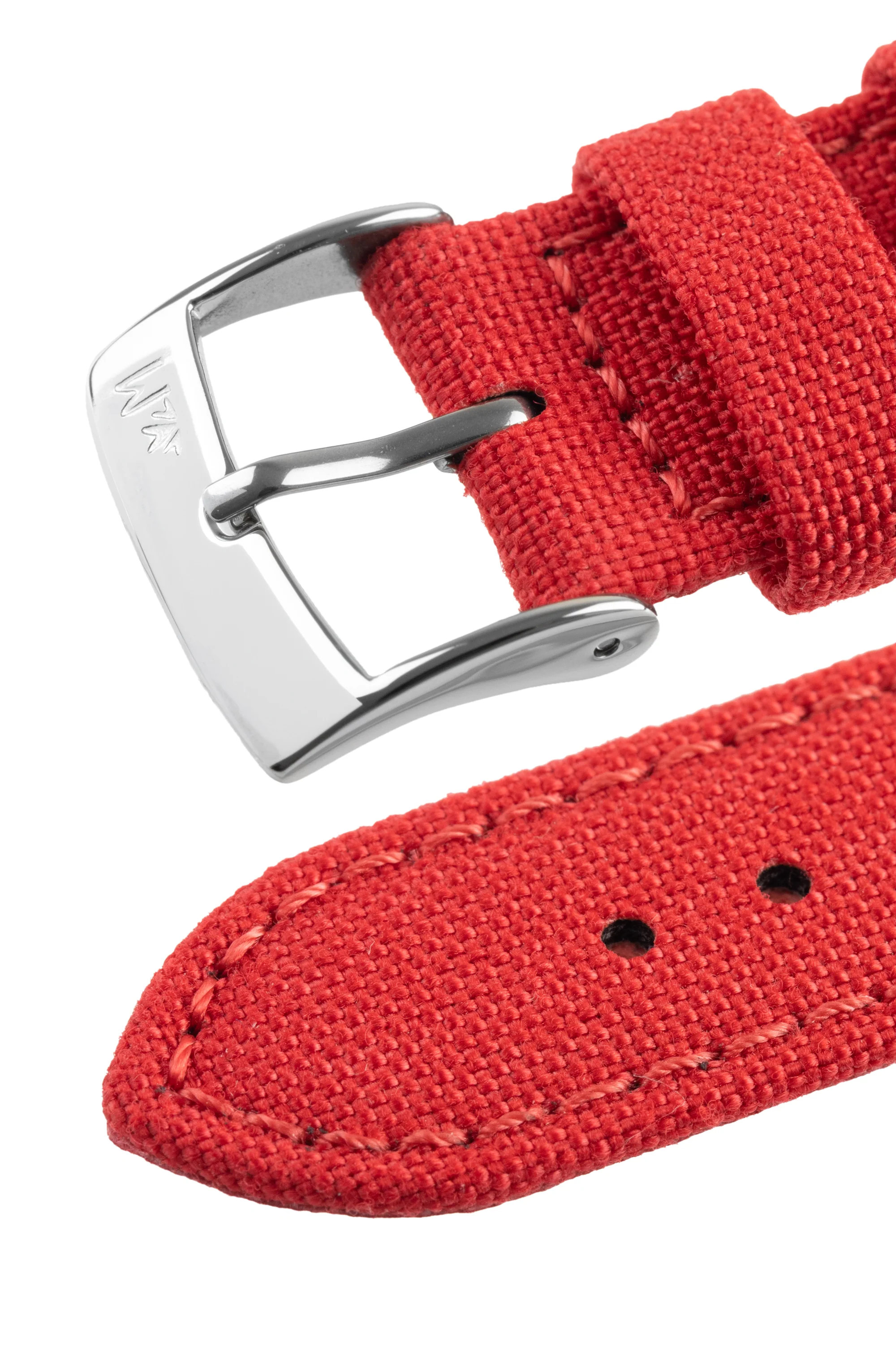 Morellato CORDURA 2 Water-Resistant Fabric Watch Strap in RED - Image 5