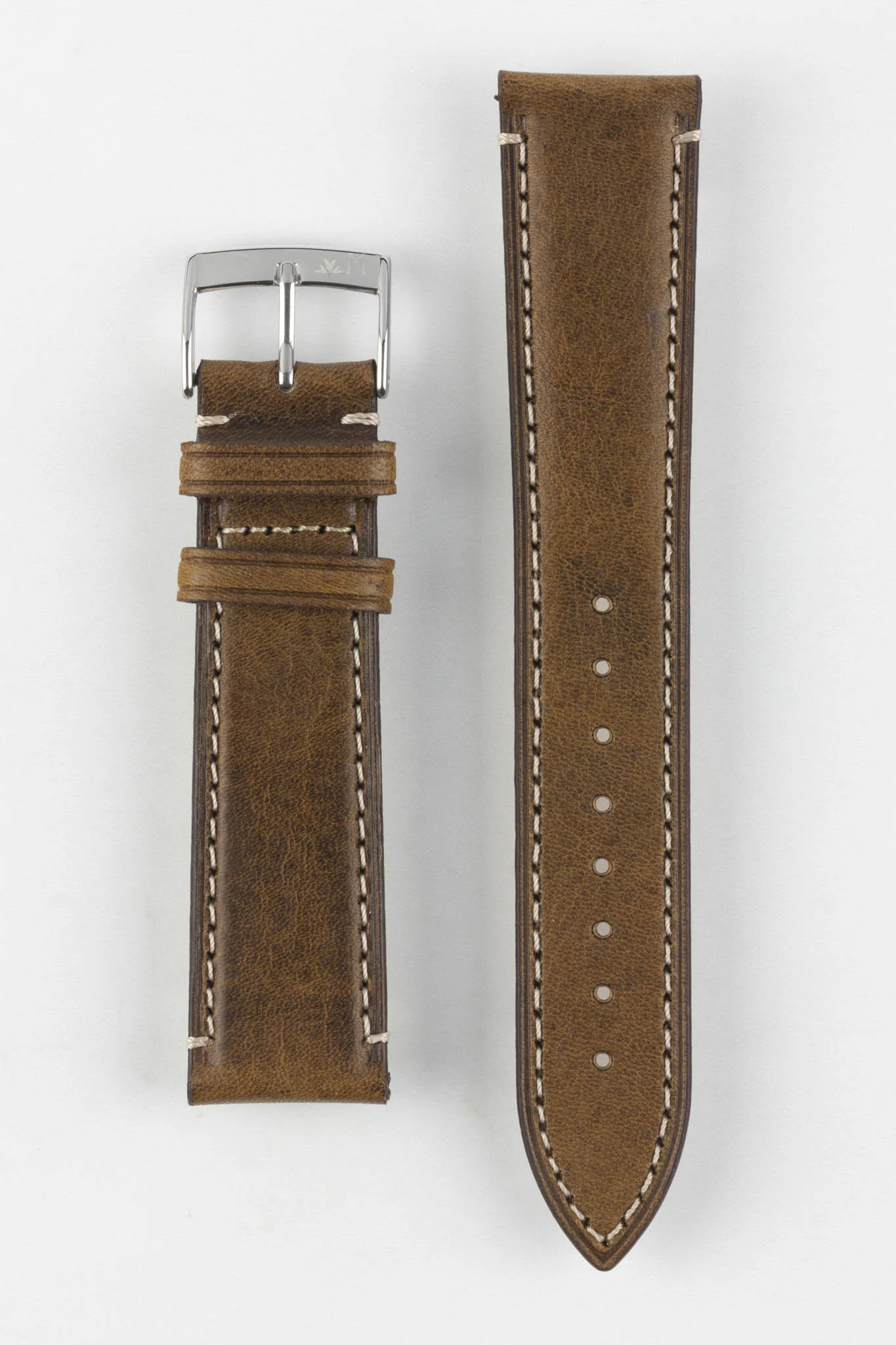 Morellato EL GRECO Calfskin Leather Watch Strap in GREEN - Image 8