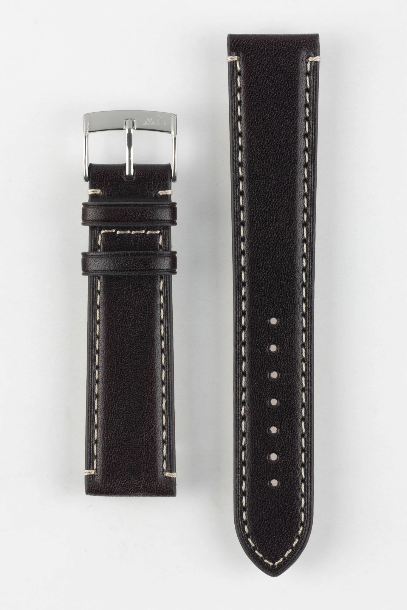 Morellato GAUDÌ Calfskin Leather Watch Strap in BROWN - Image 8