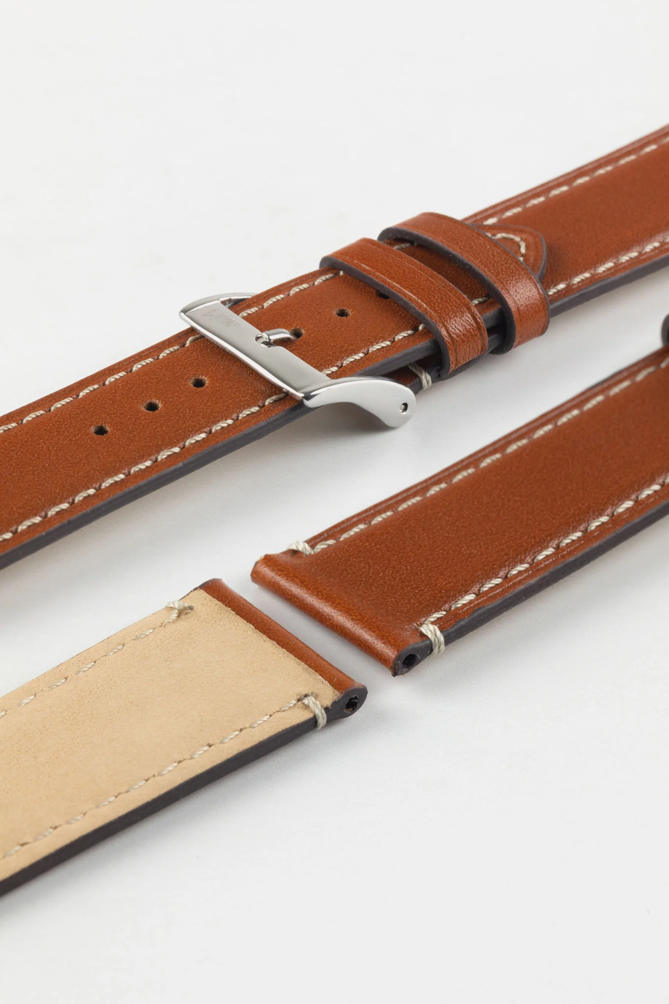 Morellato GAUDÌ Calfskin Leather Watch Strap in HONEY - Image 7