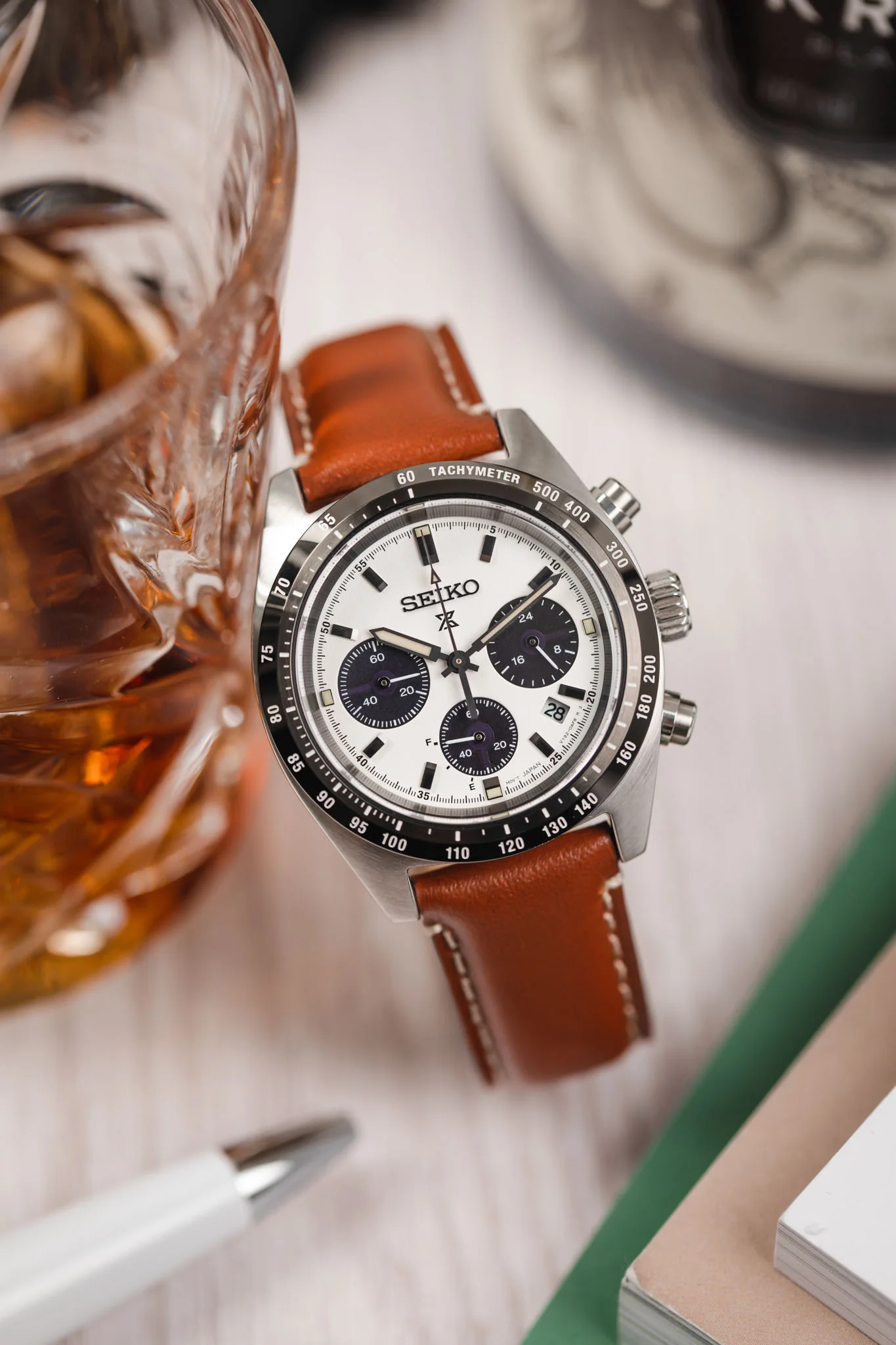Morellato GIORGIONE Smooth Calfskin Leather Watch Strap in GOLD BROWN - Image 4