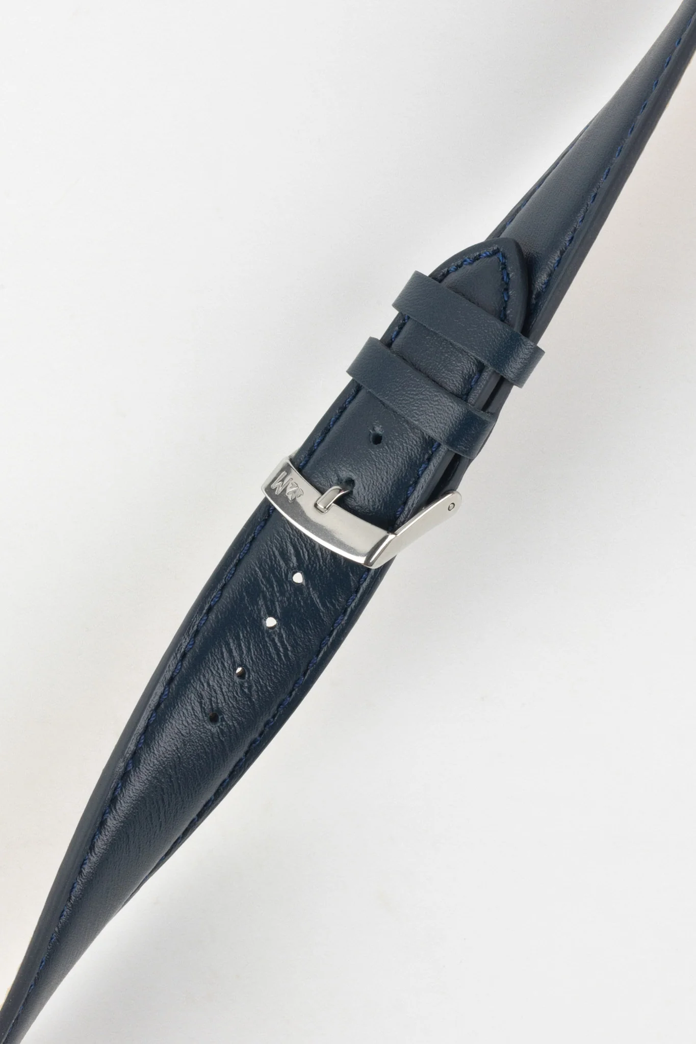 Morellato GRAFIC Calfskin Leather Performance Watch Strap in BLUE - Image 5