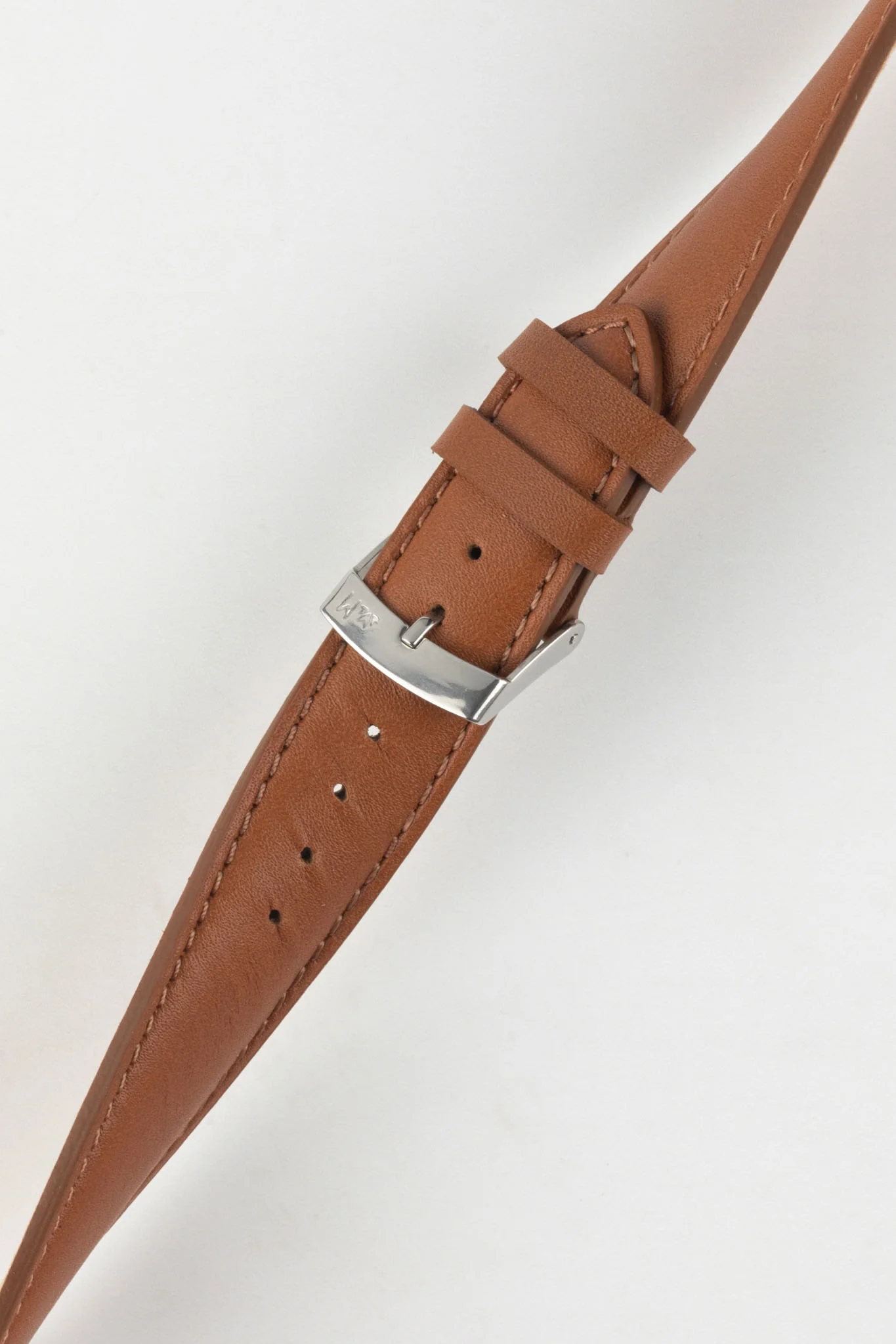 Morellato GRAFIC Calfskin Leather Performance Watch Strap in GOLD BROWN - Image 5