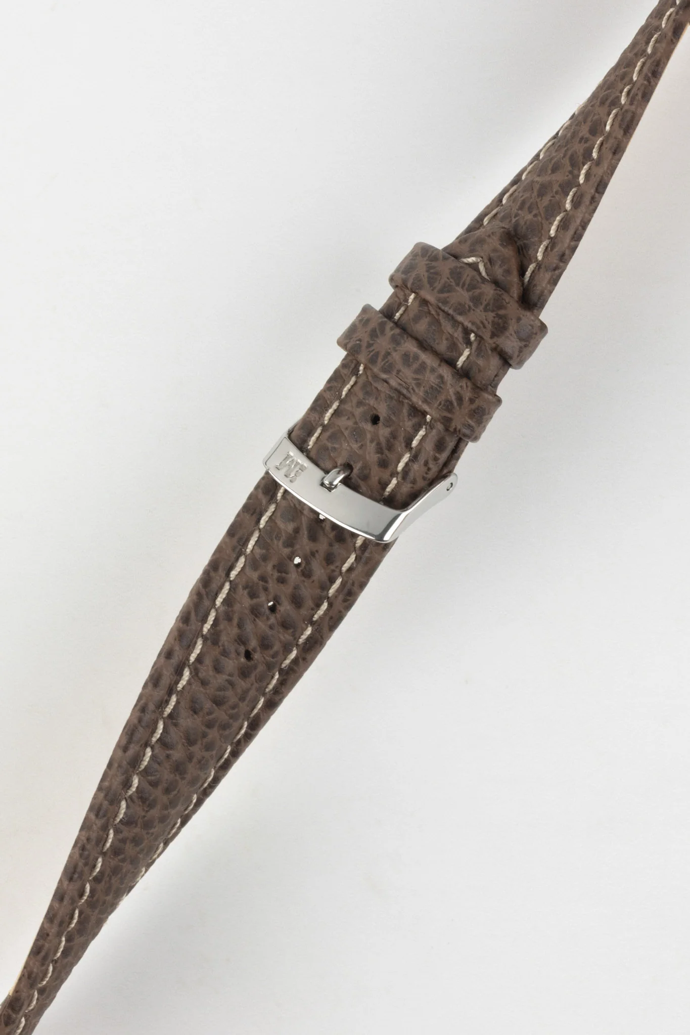 Morellato KUGA Padded Calfskin Leather Watch Strap in BROWN - Image 5