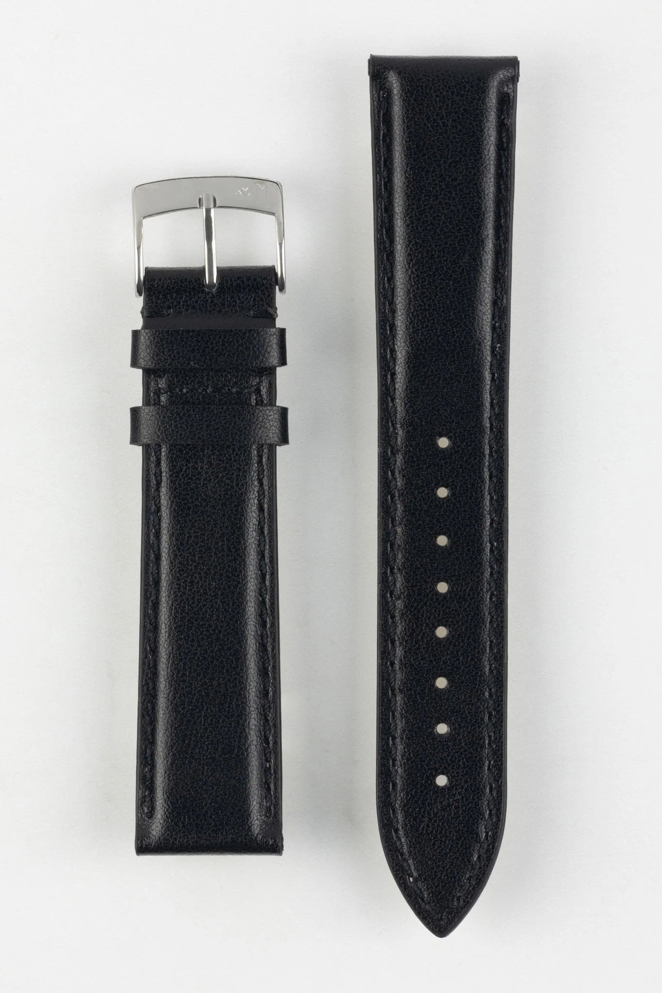 Morellato NAXOS Recycled Leather-Fibre Watch Strap in BLACK - Image 8