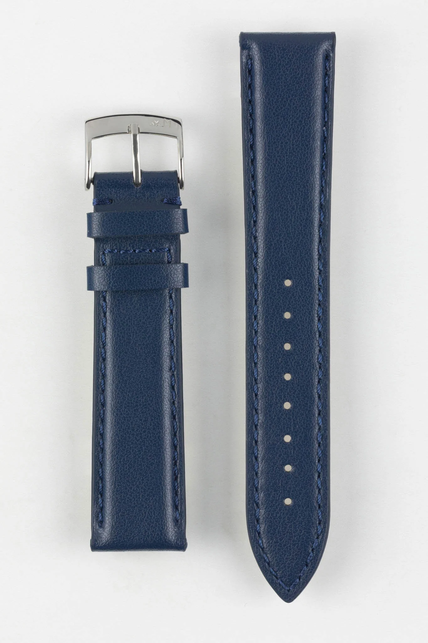 Morellato NAXOS Recycled Leather-Fibre Watch Strap in BLUE - Image 8