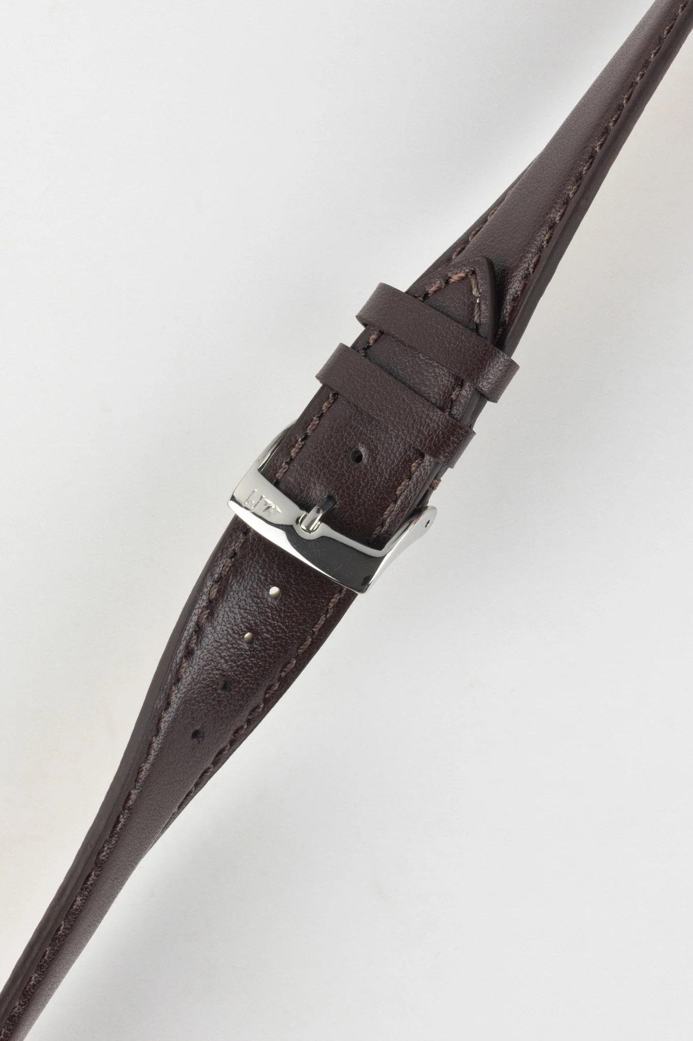 Morellato NAXOS Recycled Leather-Fibre Watch Strap in BROWN - Image 5
