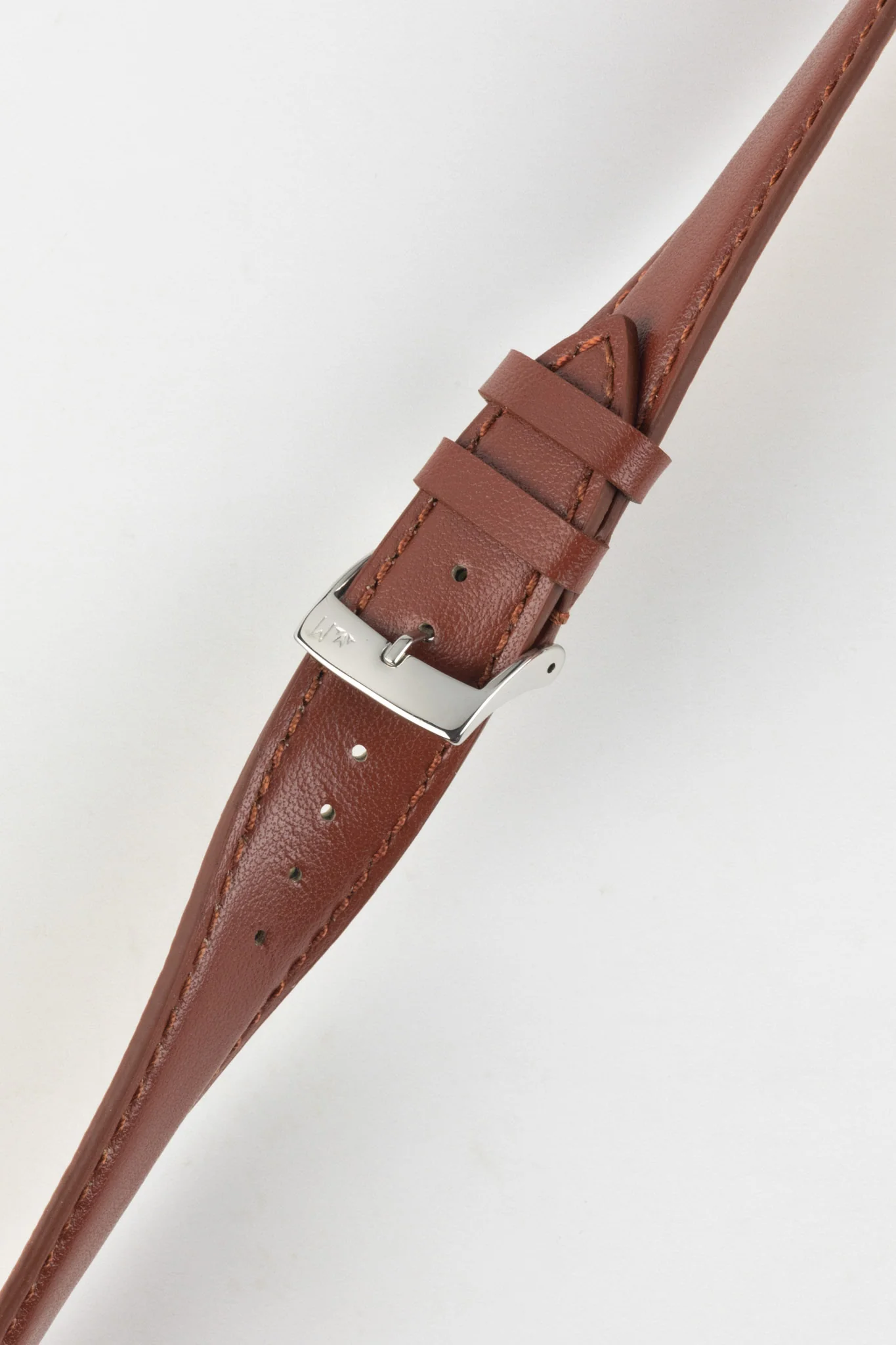Morellato NAXOS Recycled Leather-Fibre Watch Strap in GOLD BROWN - Image 5