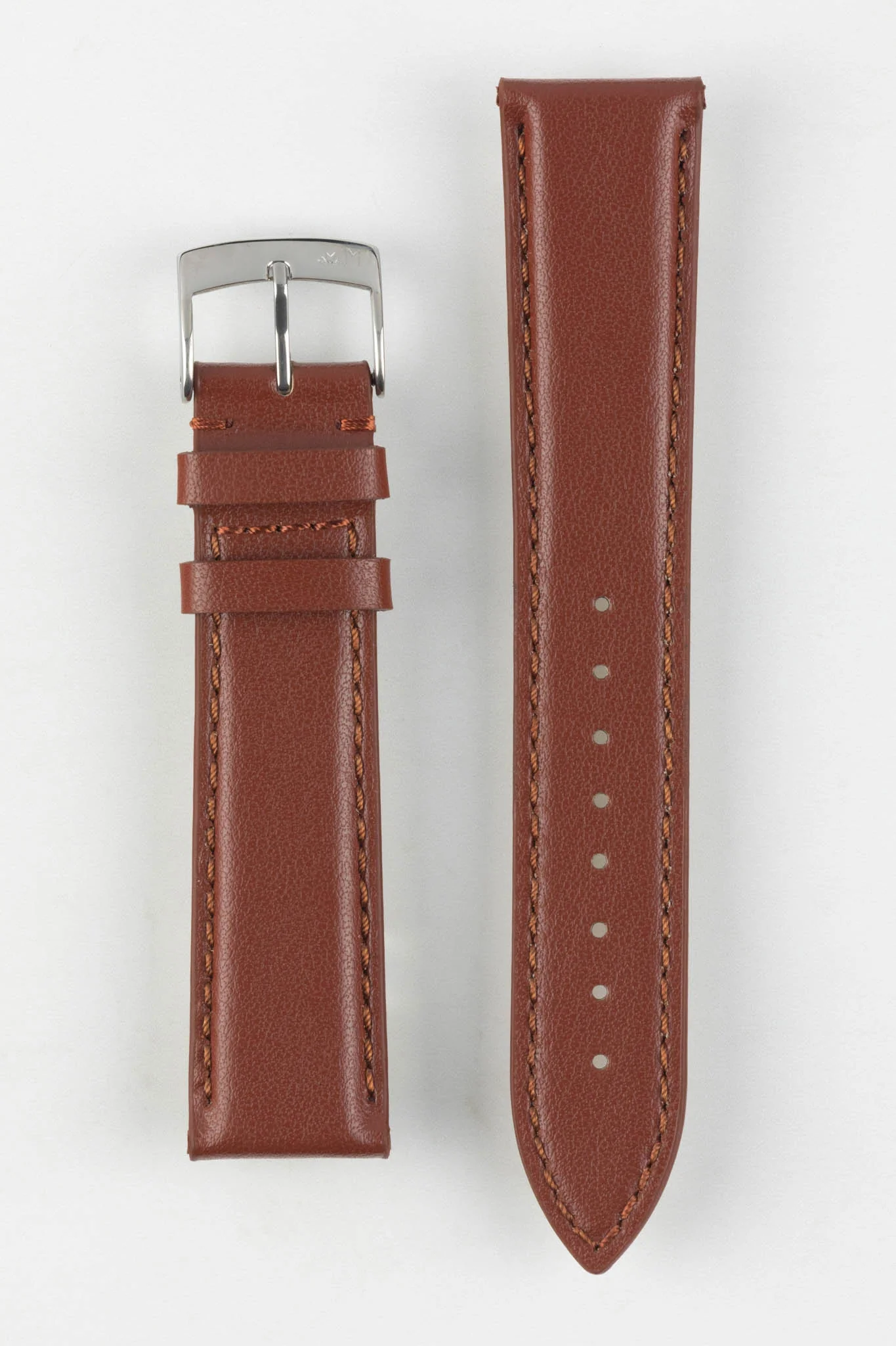 Morellato NAXOS Recycled Leather-Fibre Watch Strap in GOLD BROWN - Image 8