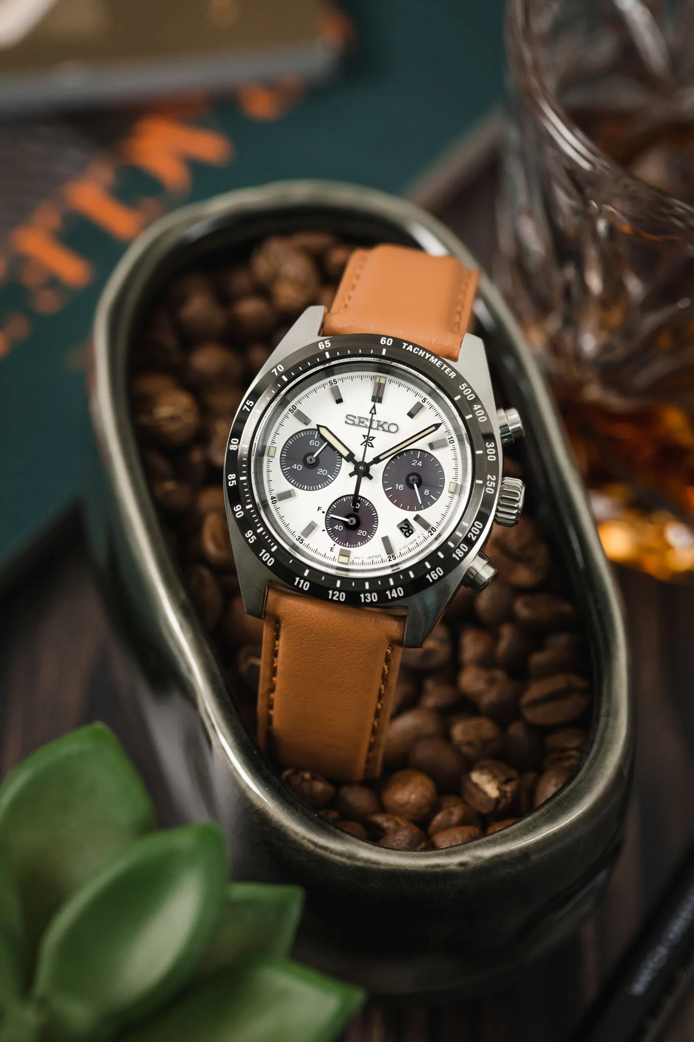 Morellato NAXOS Recycled Leather-Fibre Watch Strap in HONEY - Image 4