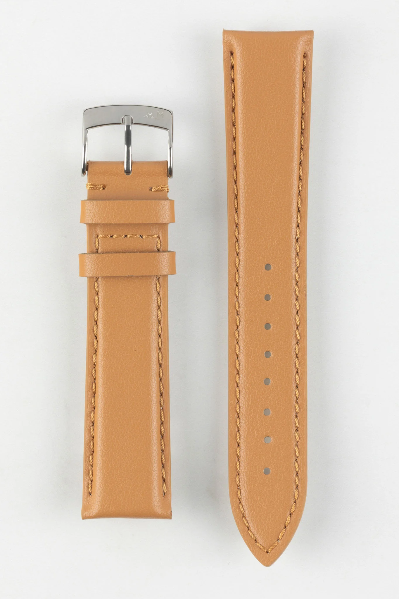 Morellato NAXOS Recycled Leather-Fibre Watch Strap in HONEY - Image 8