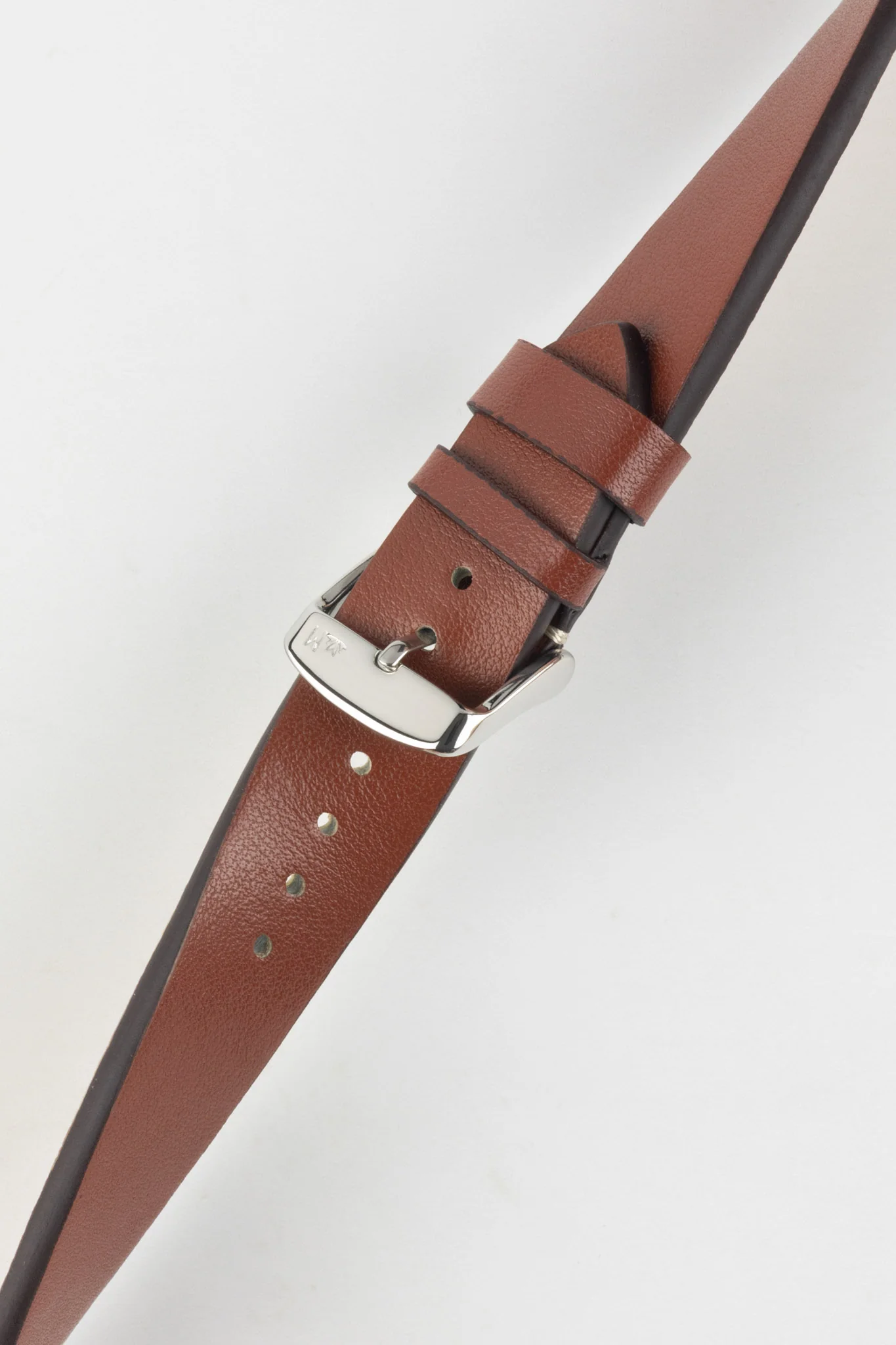 Morellato PAROS Recycled Leather-Fibre Watch Strap in GOLD BROWN - Image 5