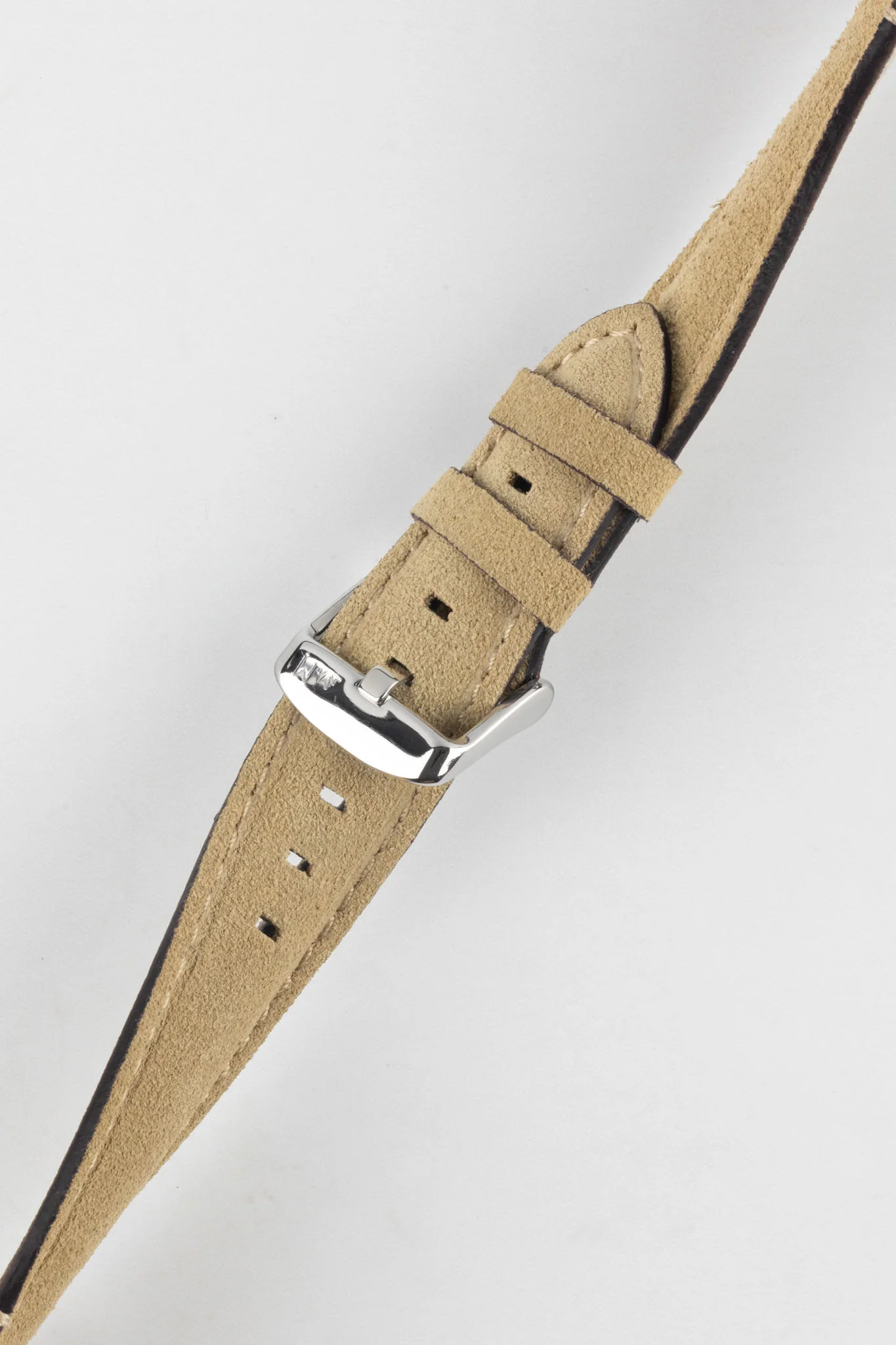 Morellato SCHUMANN Suede Watch Strap - BEIGE - Image 5