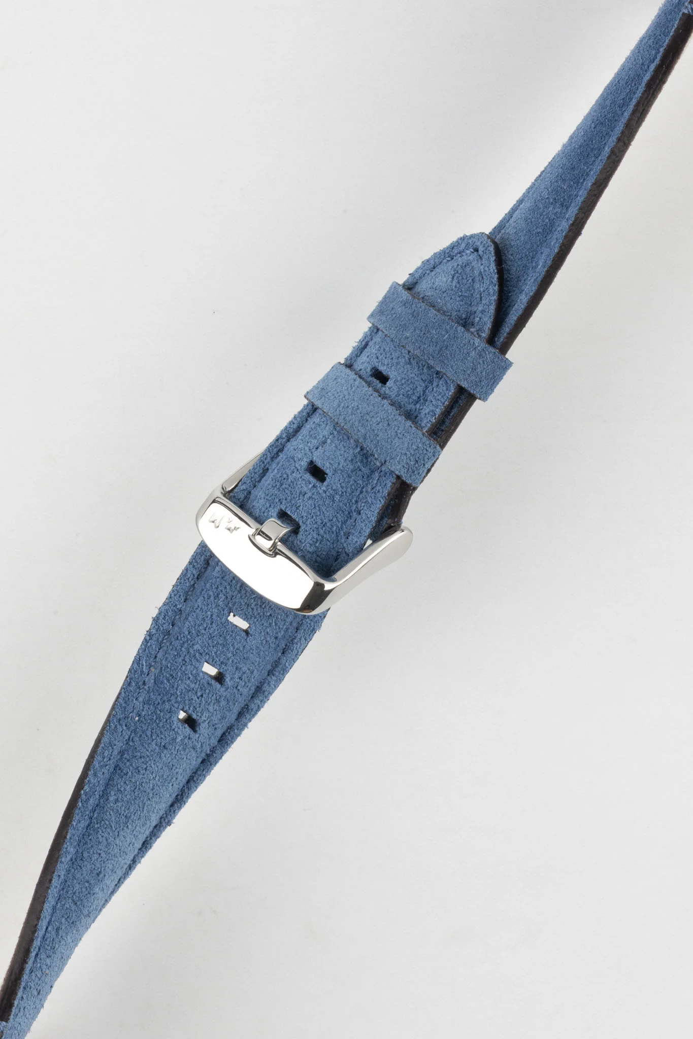 Morellato SCHUMANN Suede Watch Strap - BLUE - Image 5