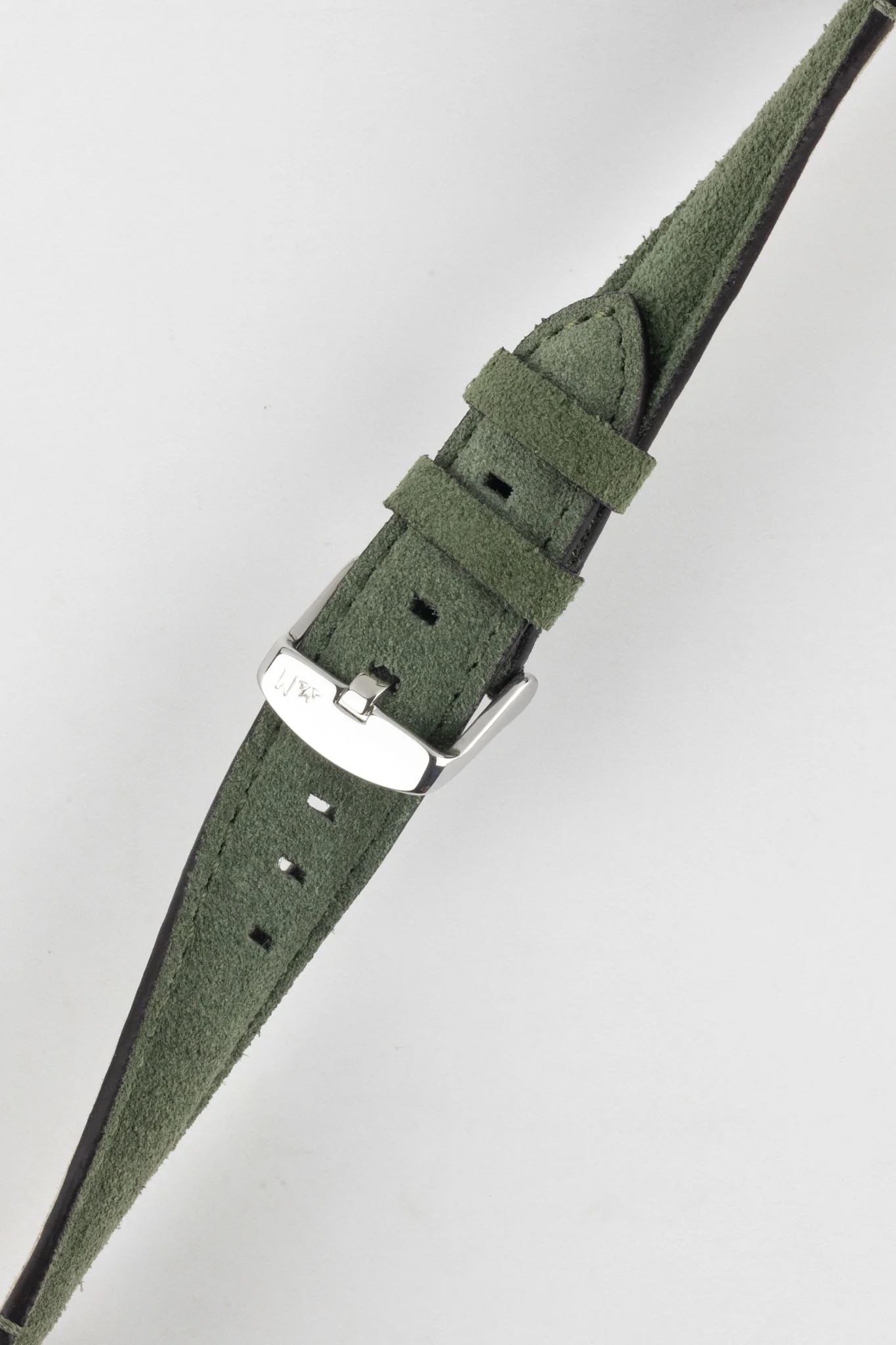 Morellato SCHUMANN Suede Watch Strap - GREEN - Image 5