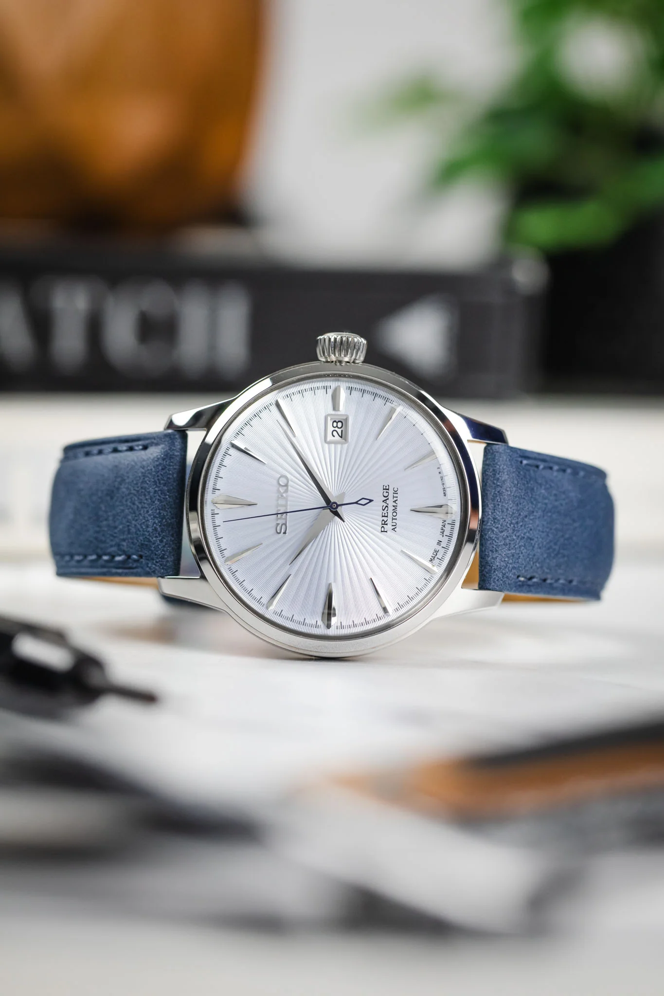 Morellato TIMO High Quality Vegan Watch Strap in BLUE - Image 4