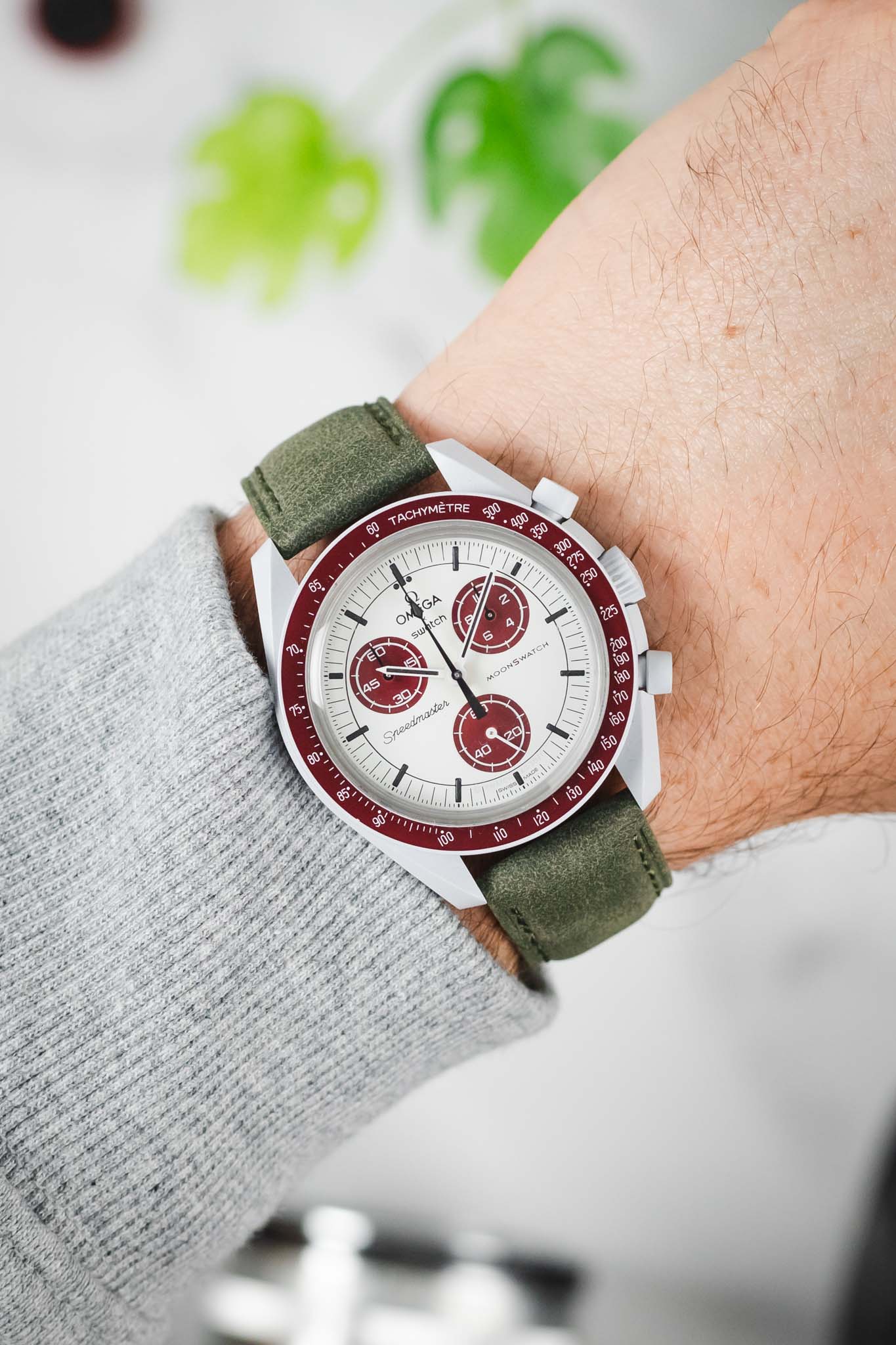 Morellato TIMO High Quality Vegan Watch Strap in GREEN - Image 2