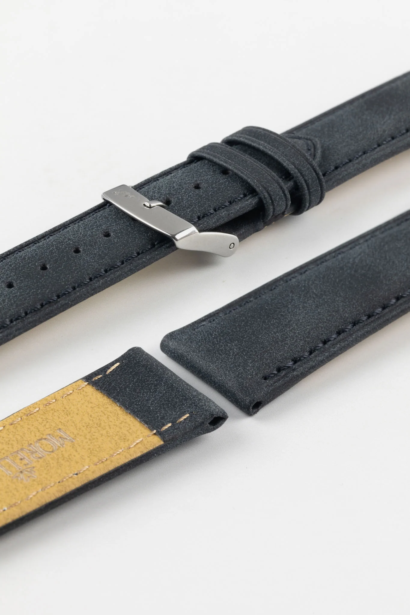 Morellato TIMO High Quality Vegan Watch Strap in BLACK - Image 7
