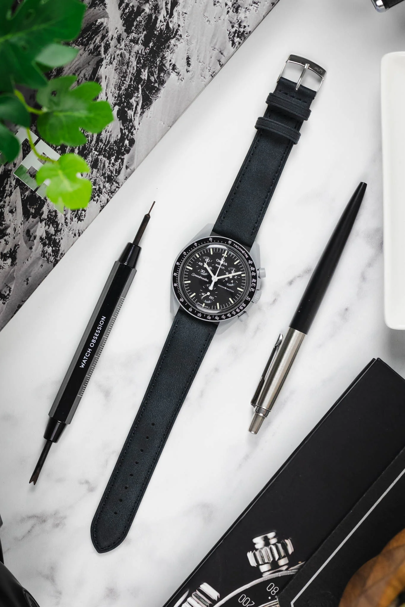 Morellato TIMO High Quality Vegan Watch Strap in BLACK - Image 8