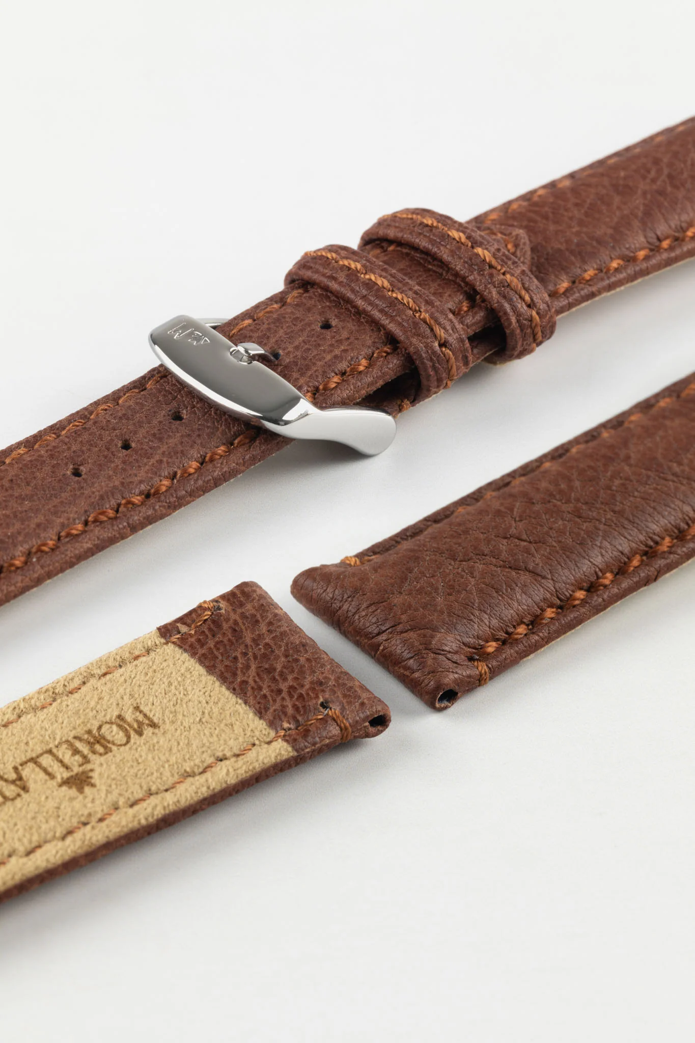 Morellato TINTORETTO Watch Strap in GOLD BROWN - Image 7