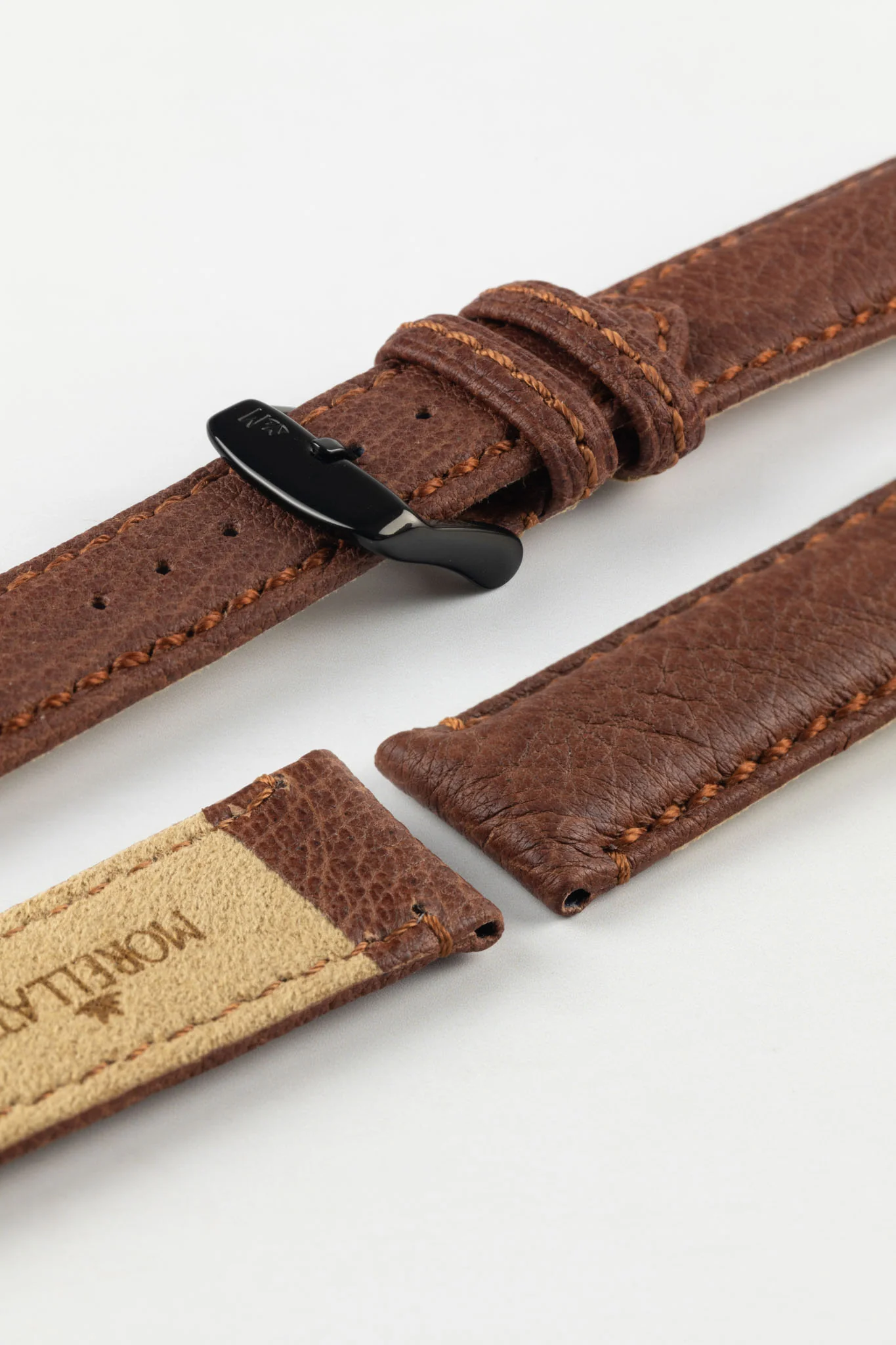 Morellato TINTORETTO Watch Strap in GOLD BROWN - Image 8